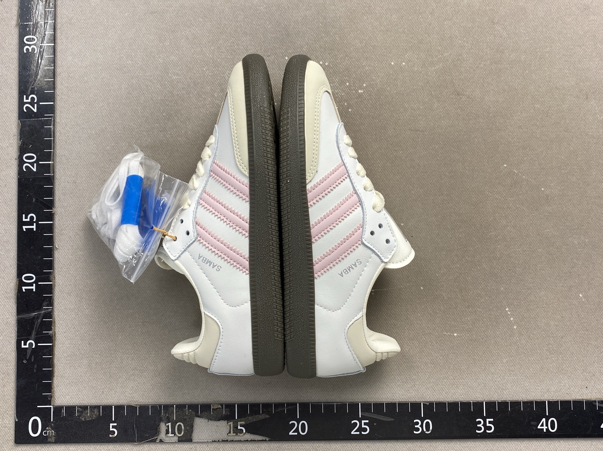 Samba sneakers – authentic high-quality replica, triple-stripe design, retro chunky sole, low-top white sneakers for men and women 3