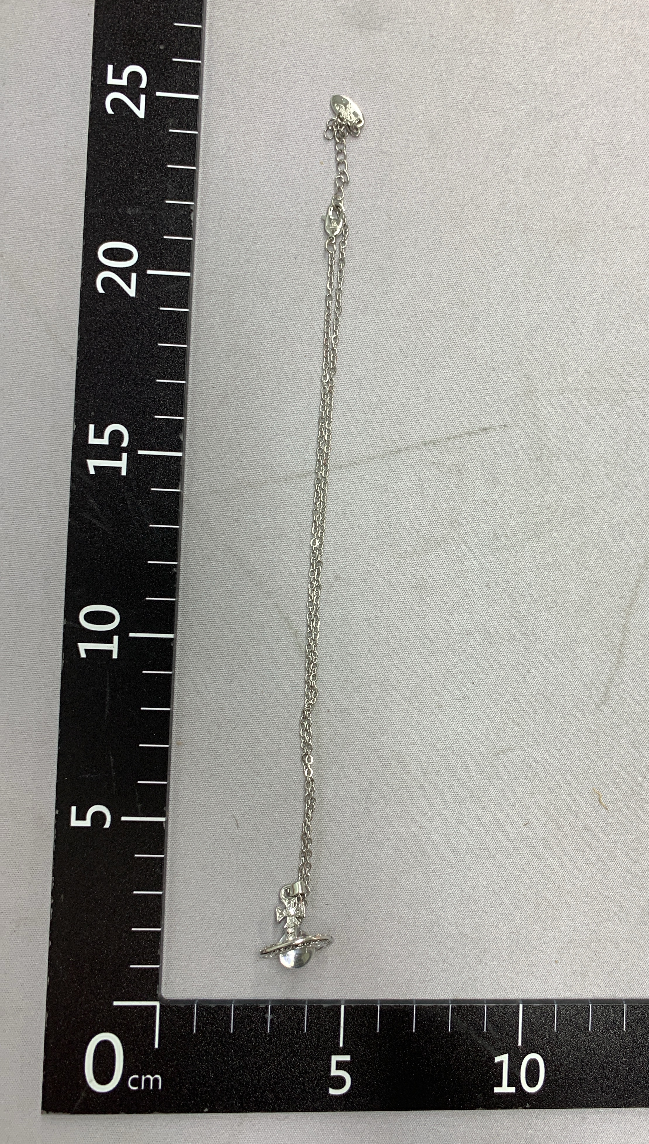 Xijia saturn large and medium orb full series necklace for women 10mm beads logo buckle clavicle chain accessible luxuryniche style 2