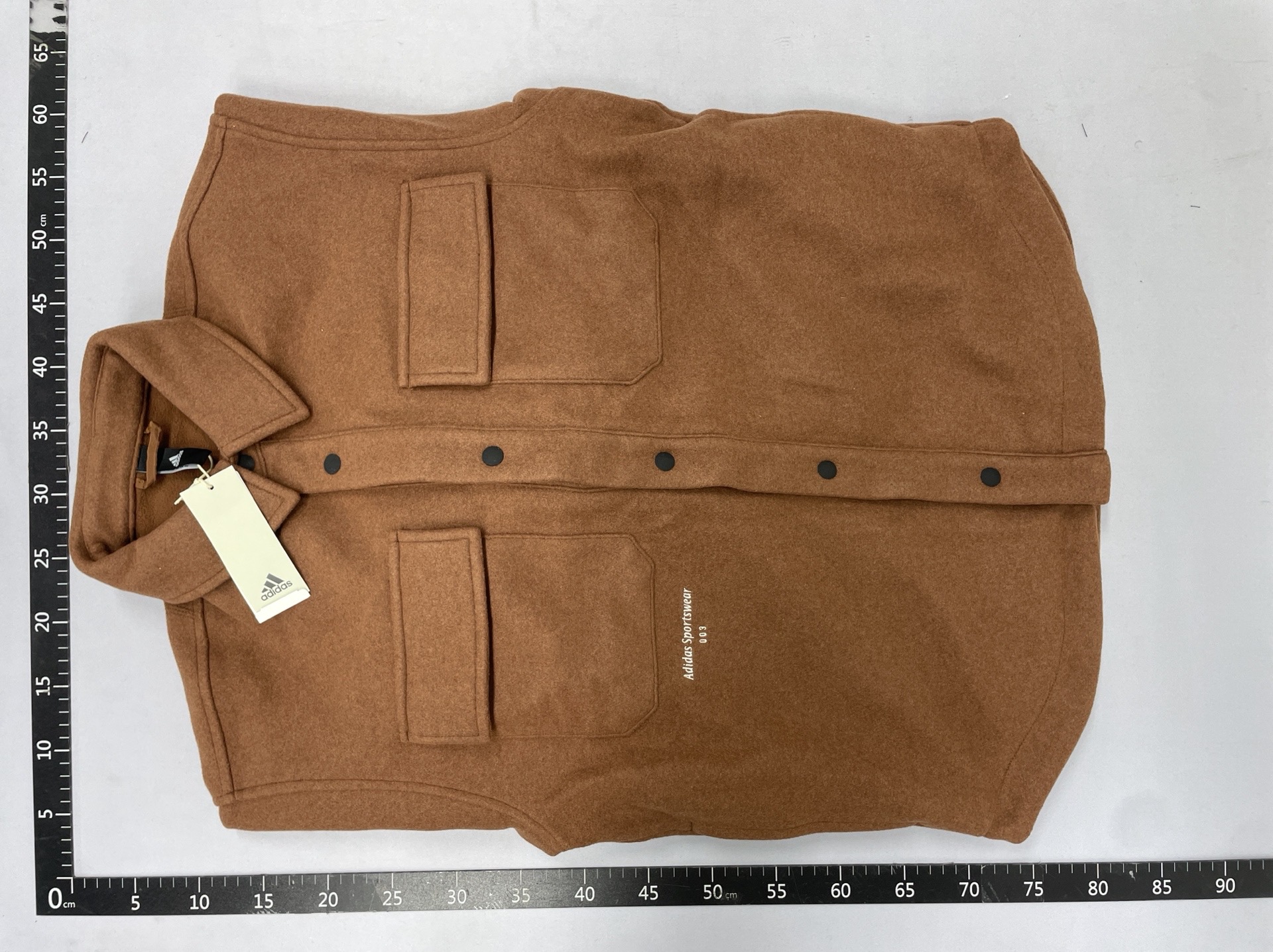 Authentic adidas men’s relaxed fit turn-down collar casual sports jacket – ip4970 4