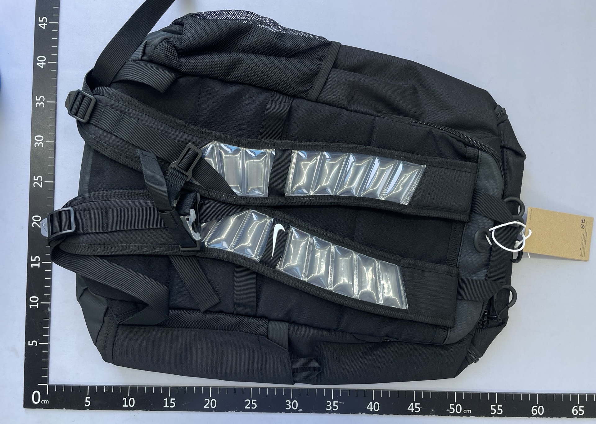 Fashionable sports & fitness basketball air cushion backpack – student laptop bag, large capacity outdoor storage travel bag 4