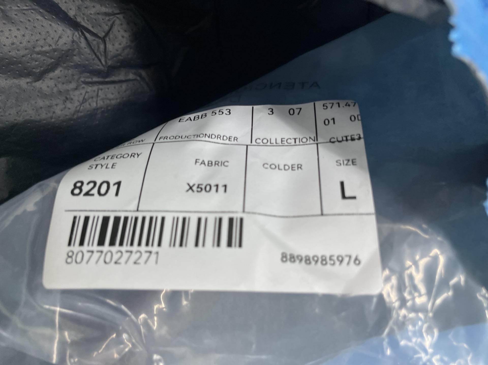Correct version paris b family embroiderletterlogo functional jacket outwearmenloosepants sports suit 2
