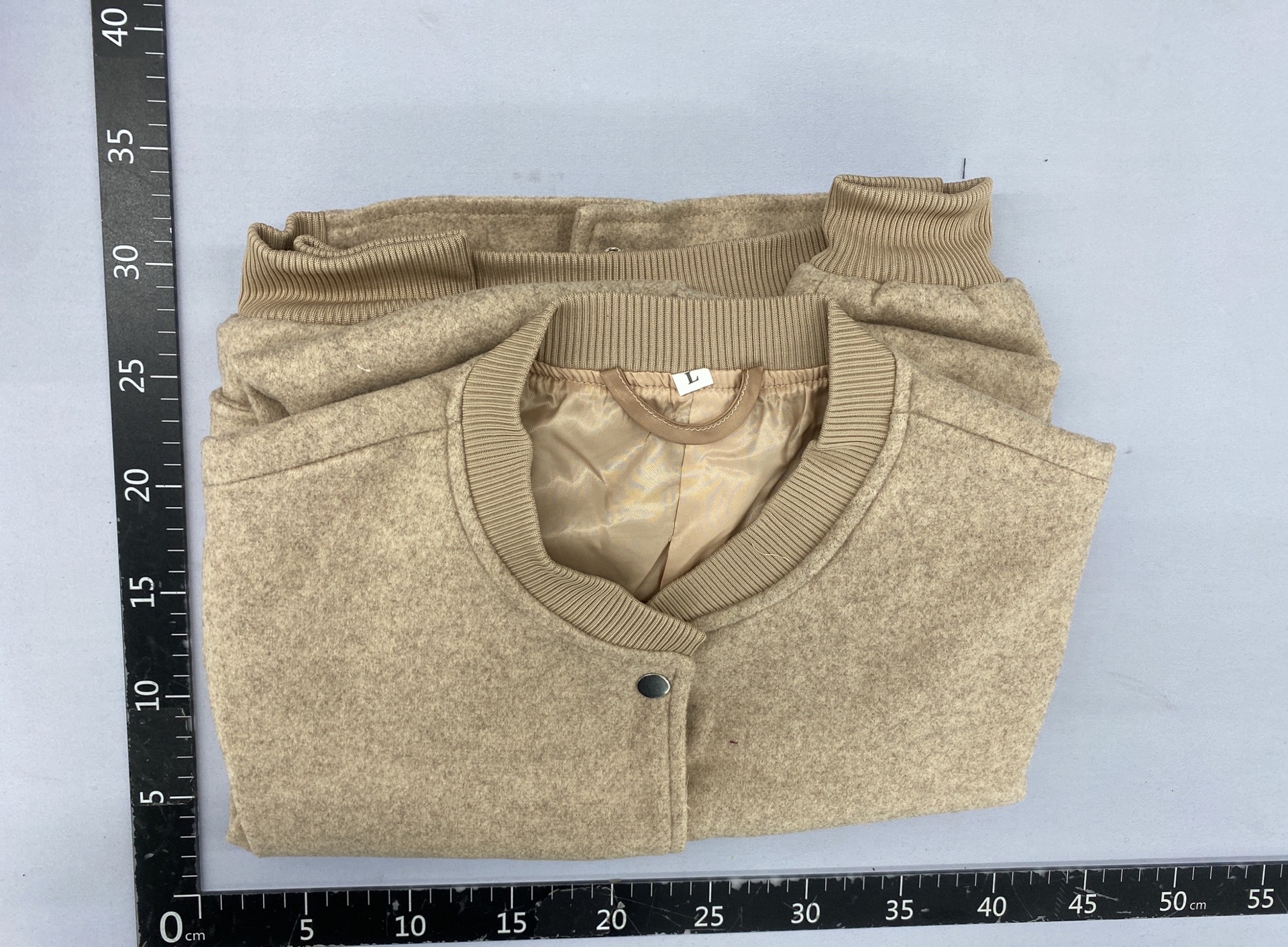 Cross-border women’s wholesale: 2026 fall/winter new women’s casual long-sleeve soft short bomber jacket 5