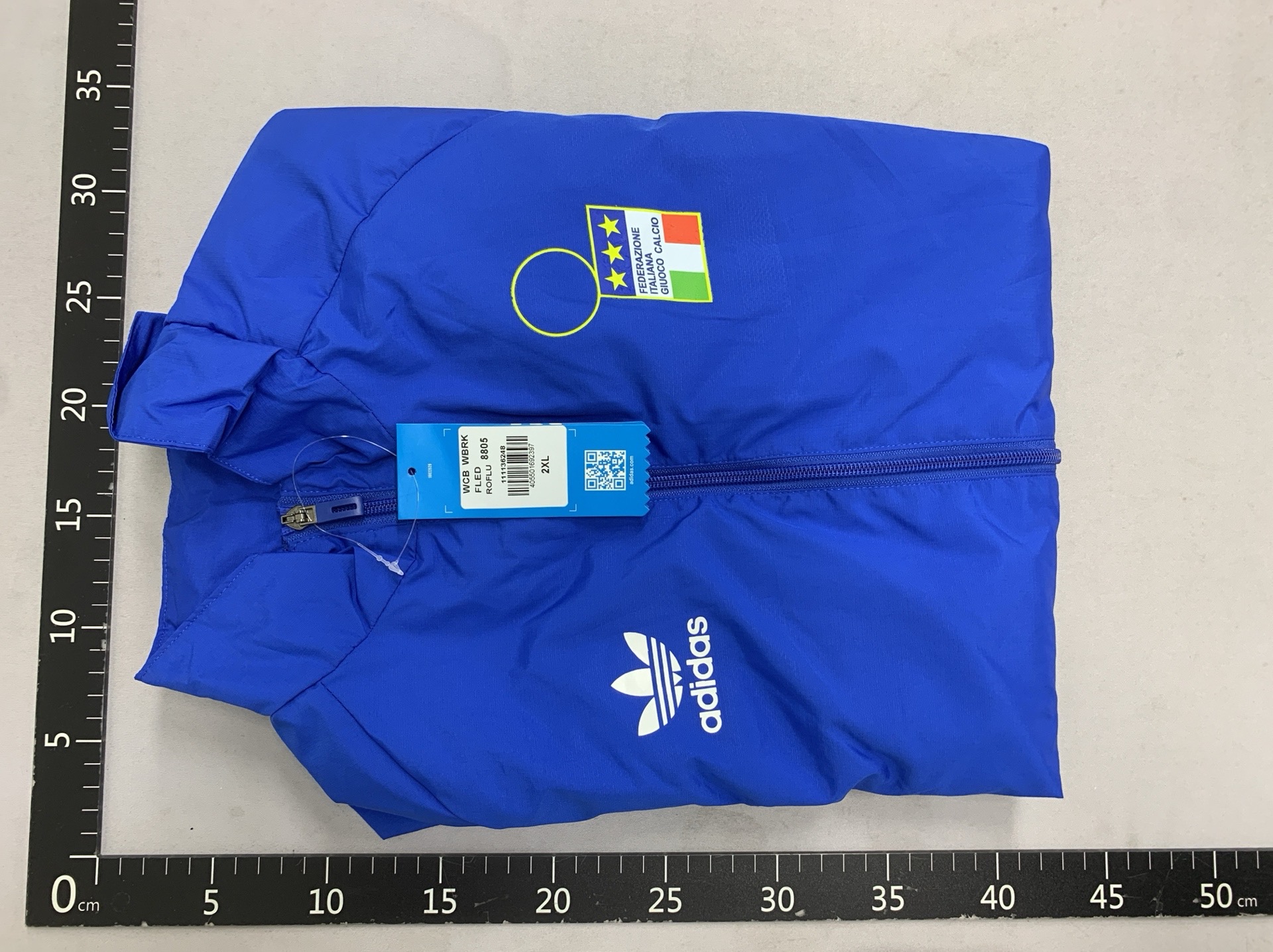 New waterproof windbreaker 2526 season football club national team training wear embroidered silicone sports jacket 5