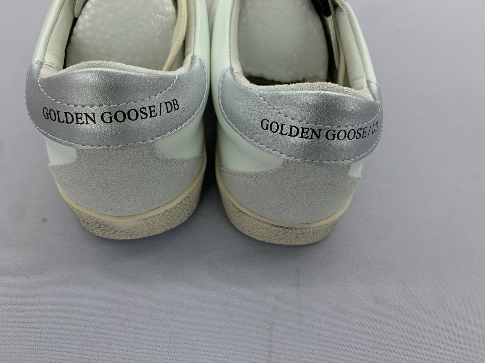 ￼ Ggdb small dirty shoes new old women’s sneakers men’s dirty shoes star white shoes korean version retro star small dirty shoes black tail red tail silver 3