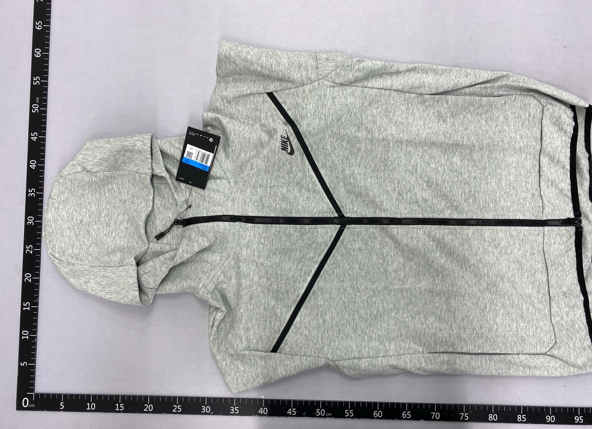 Men’s new color block athletic hoodie sweatshirt air layer cotton patchwork zip-up casual blazer jacket – autumn collection 4