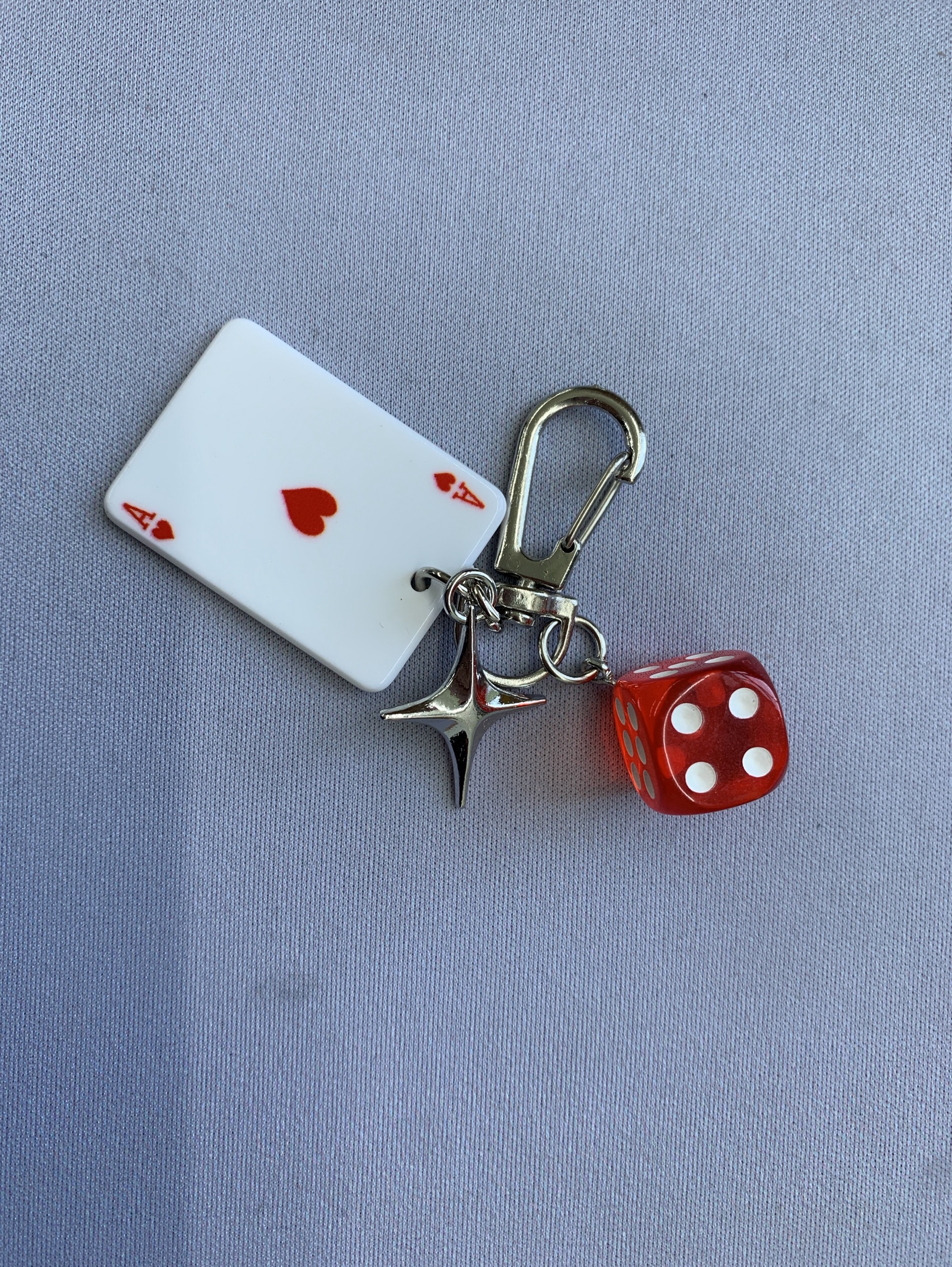 Ainworth poker gambling god style multi-element bag pendant keychain original waist pendant cross-border e-commerce 3