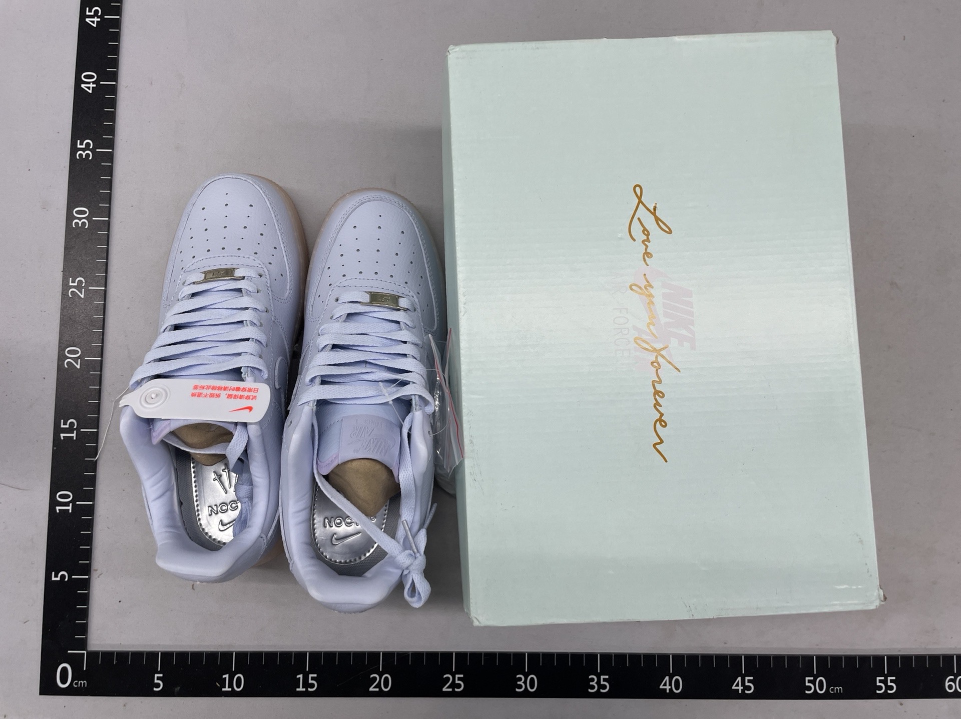 High-end version one sneakers, unisex flat casual white shoes, af skeleton athletic shoes, fashionable couple’s trendy sneakers 7