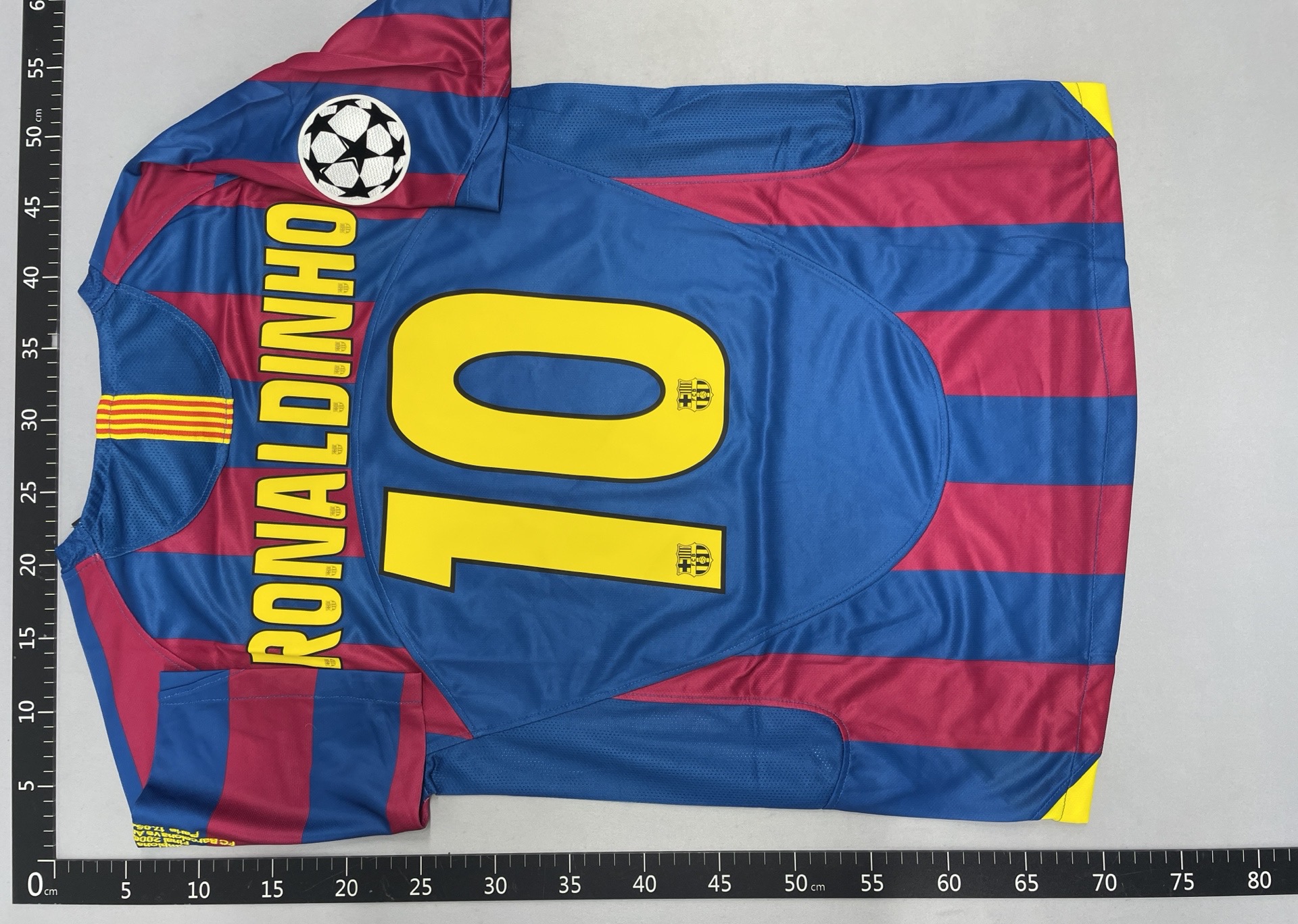 Retro barcelona no. 10 messi classic jersey barcelona football jersey 2
