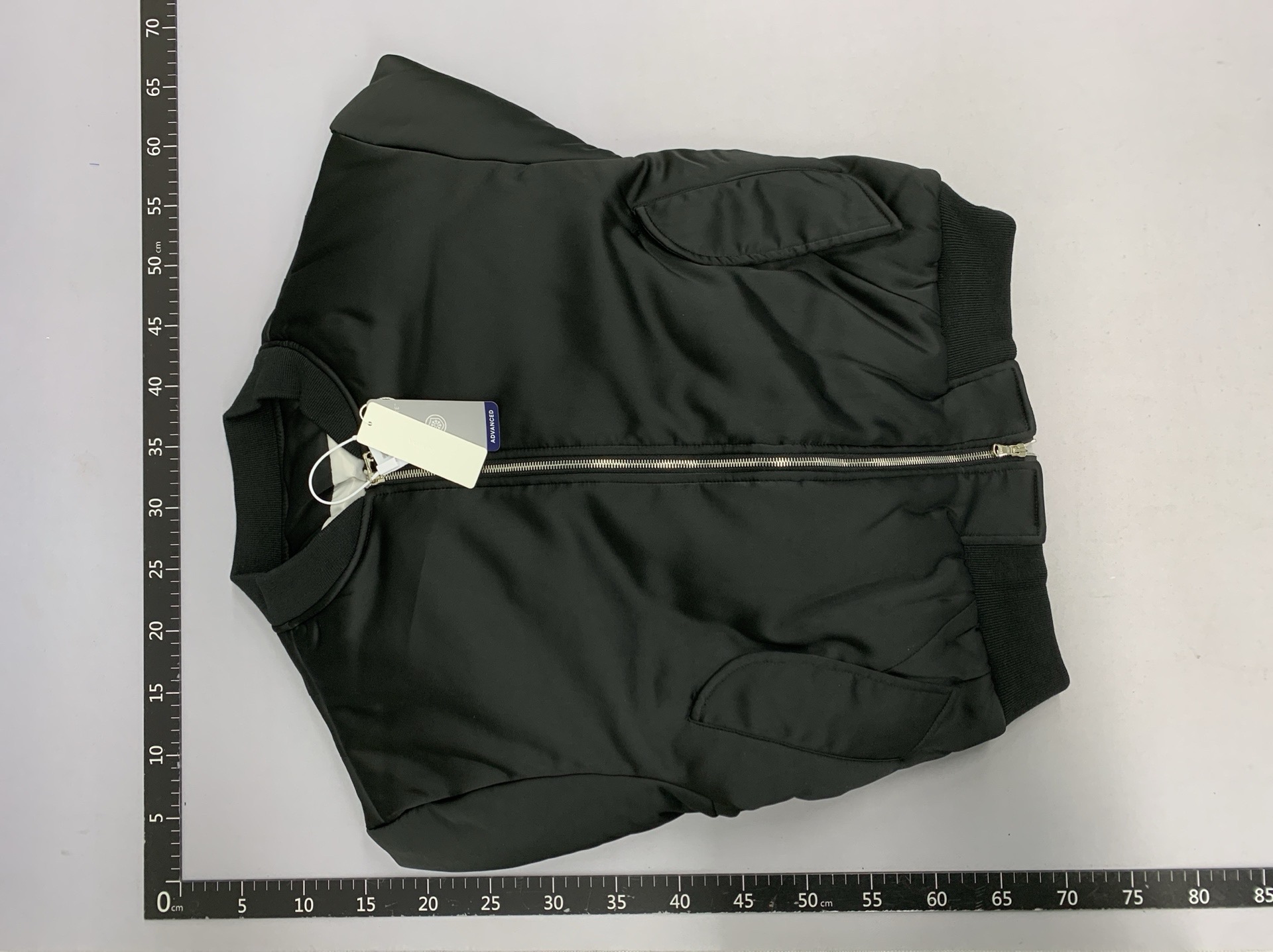 Vujade009-maxsatin pillow heattech flying jacket casualshortloose silhouette zipper outwearken 4