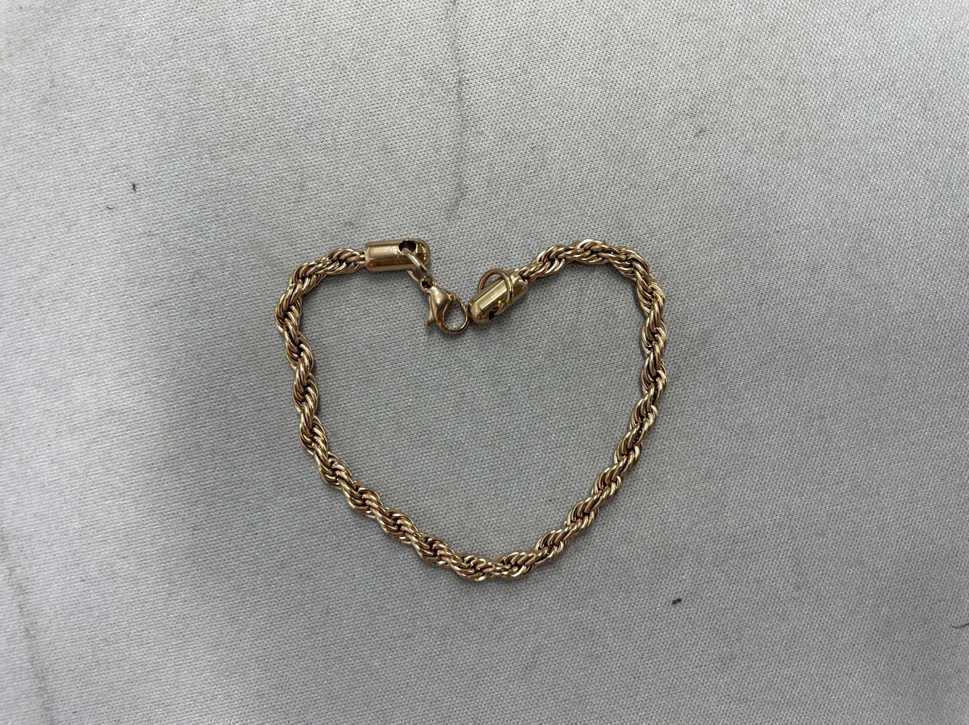 European and american stainless steel twisted rope chain men’s necklace trendy hip hop jewelry titanium steel 18k gold necklace wholesale 3