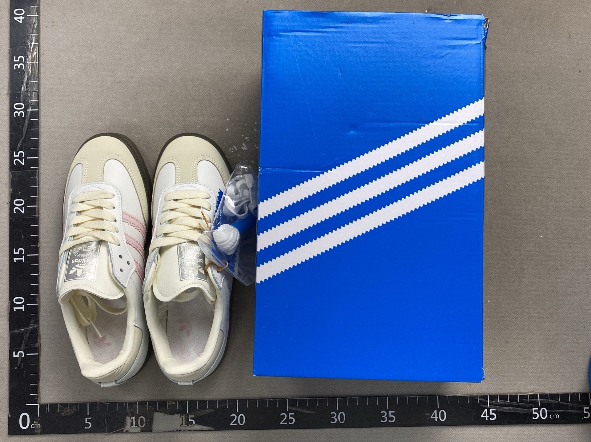 Samba sneakers – authentic high-quality replica, triple-stripe design, retro chunky sole, low-top white sneakers for men and women 2