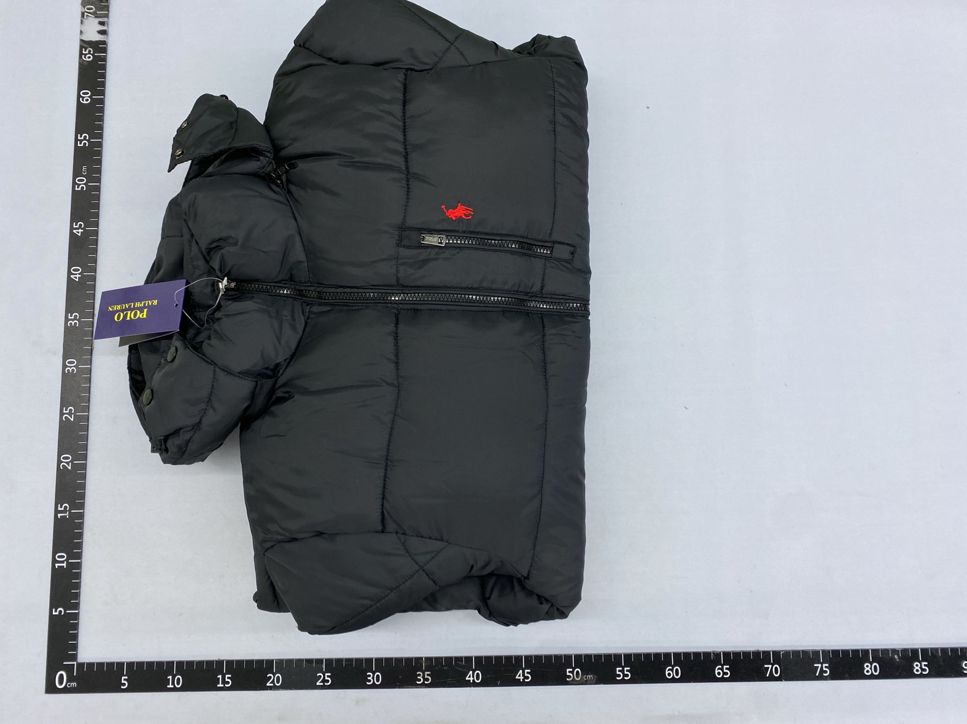 Cross-border correct version of ralph lauren embroider men’s and women’s same style hooded thickened windproof waterproofheattech cotton jacket 5