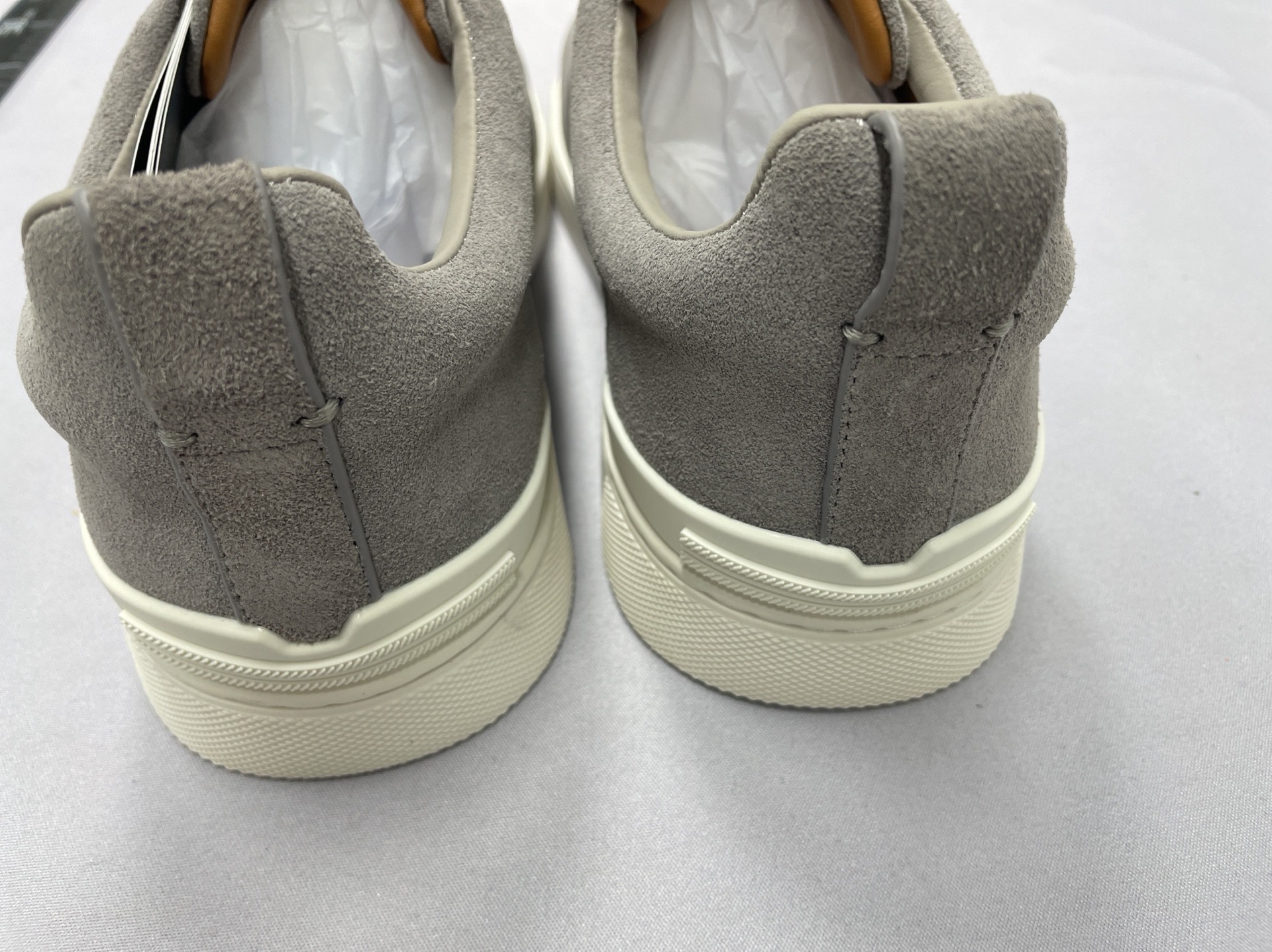 Looking forward to the beautiful high-end version/jenny cross elastic white shoes men’s genuine leather slip-on flatsmen sneakers 3