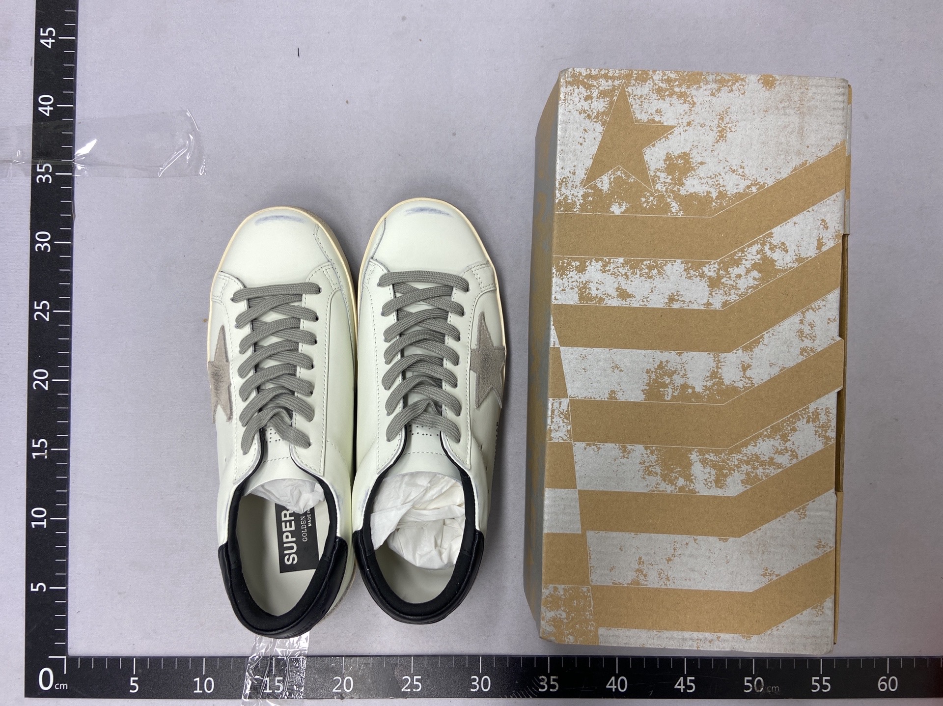 Korean gg distressed star dirty shoes for women 2025 classic easiest for match men’s sneakers hidden heel dirty cowhide white shoes 6