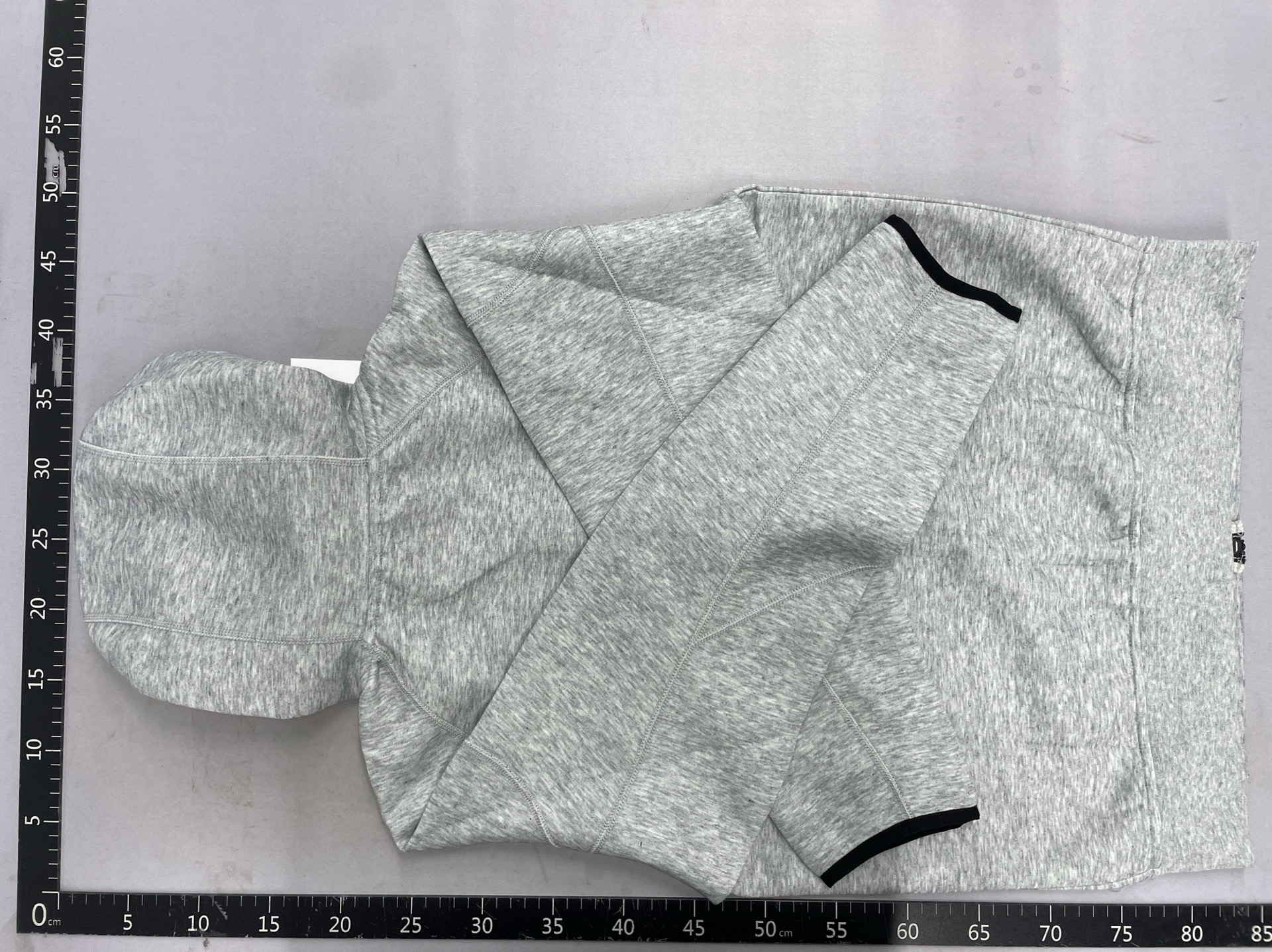 25 years new tech fleecemen air layer casual sports jacket and sweatpants suit792+002 3