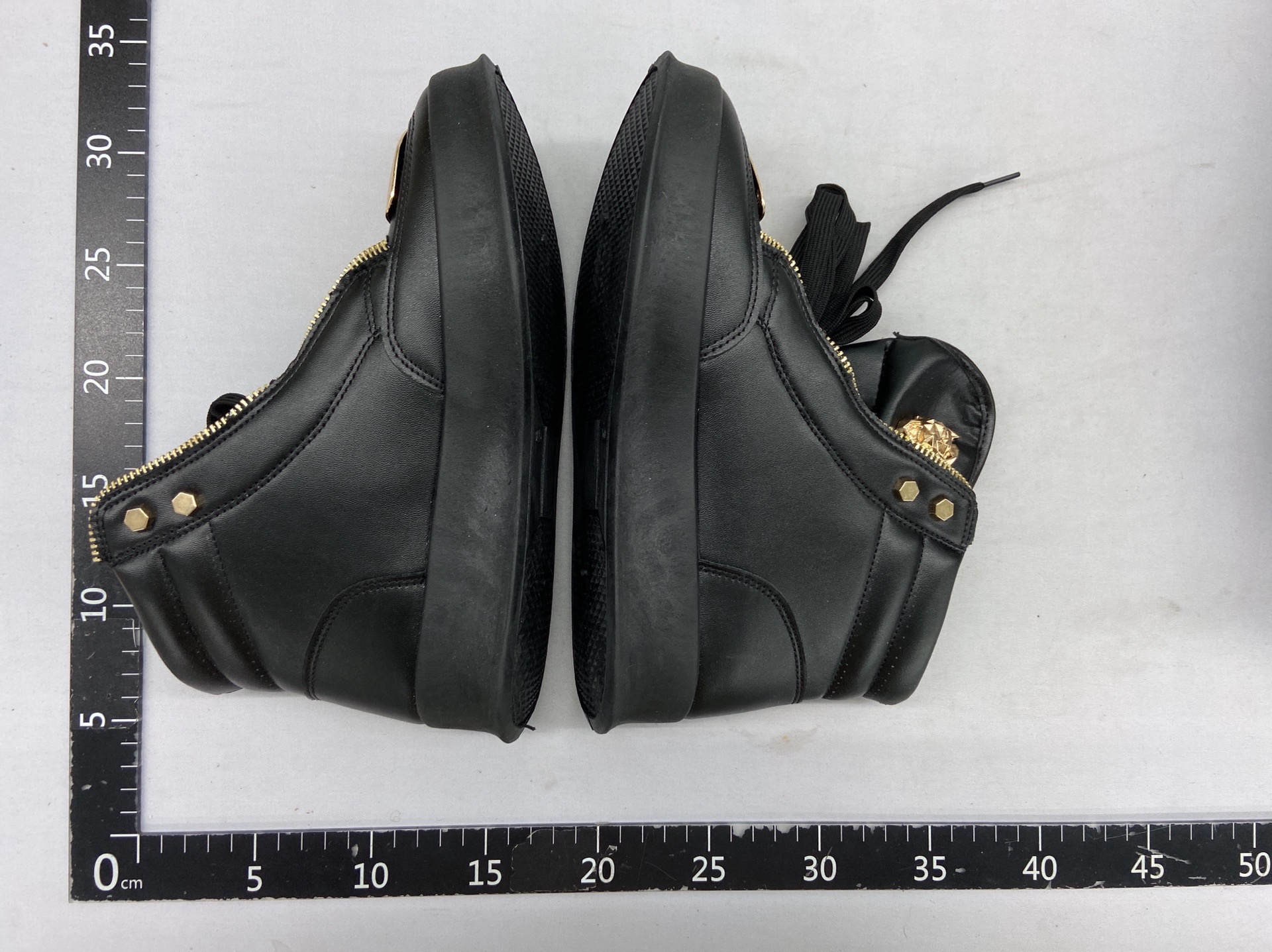 2025 spring new men’s martin boots high-top sneakers metal casual leather boots korean style trendy street dance shoes 5