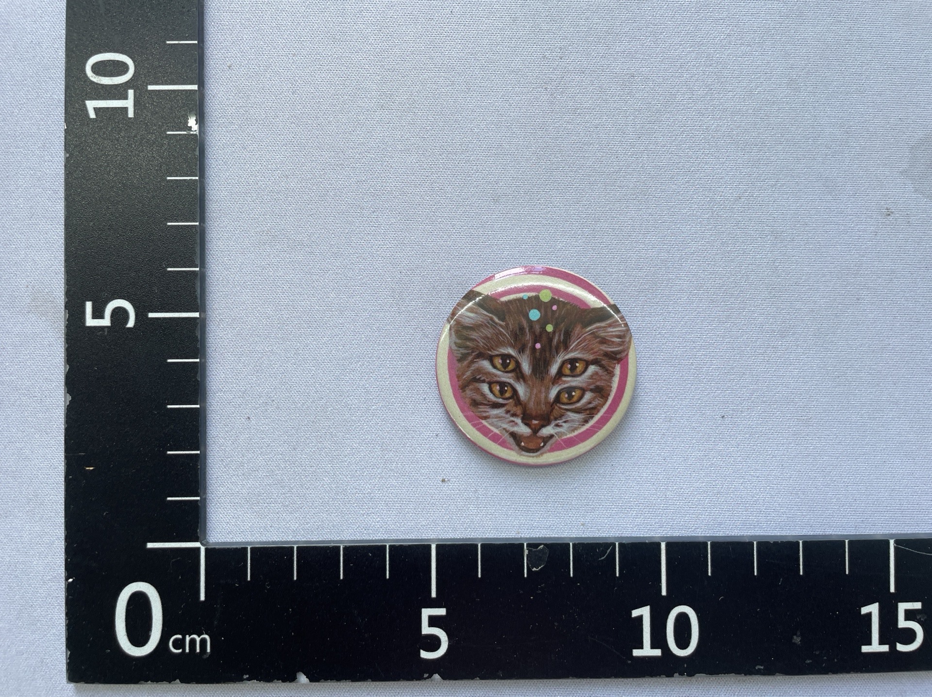 Mqhh cute cat family tinplate badge cartoon animal kitten pin medal clothes bag accessories 4