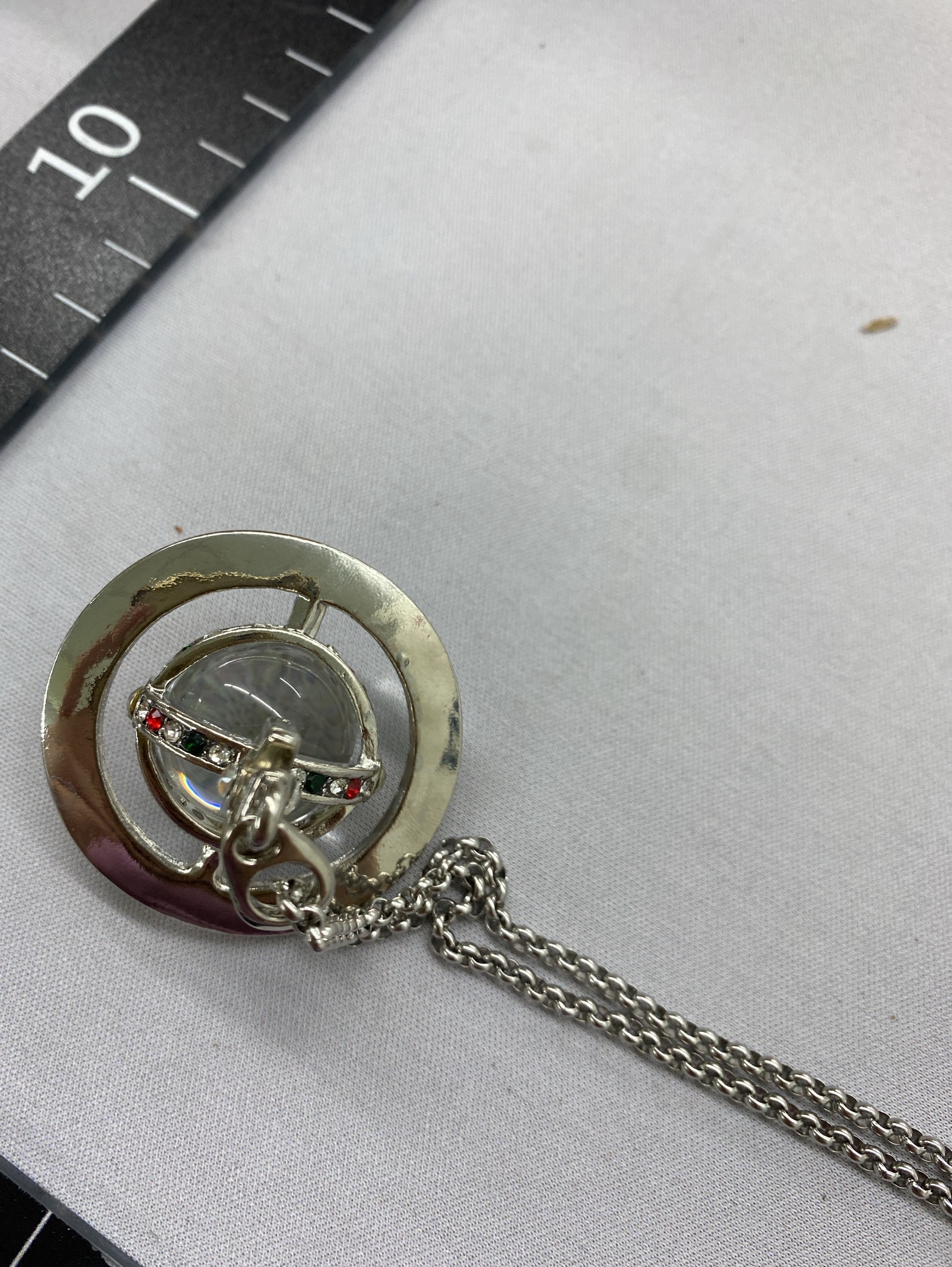 Empress dowager’s stereo saturn necklace for women, accessible luxuryclassysenselong clavicle chain, unique sweet and cooleasiest for match necklace accessories 3
