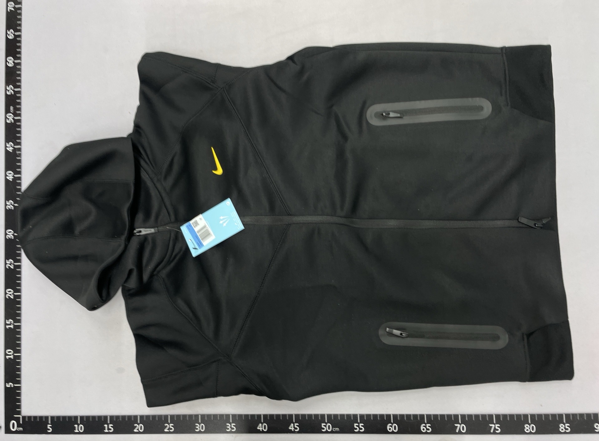 2024 spring/autumn new casual sportswear air layer hooded jacket and sweatpants set (sizes 54-61) 4
