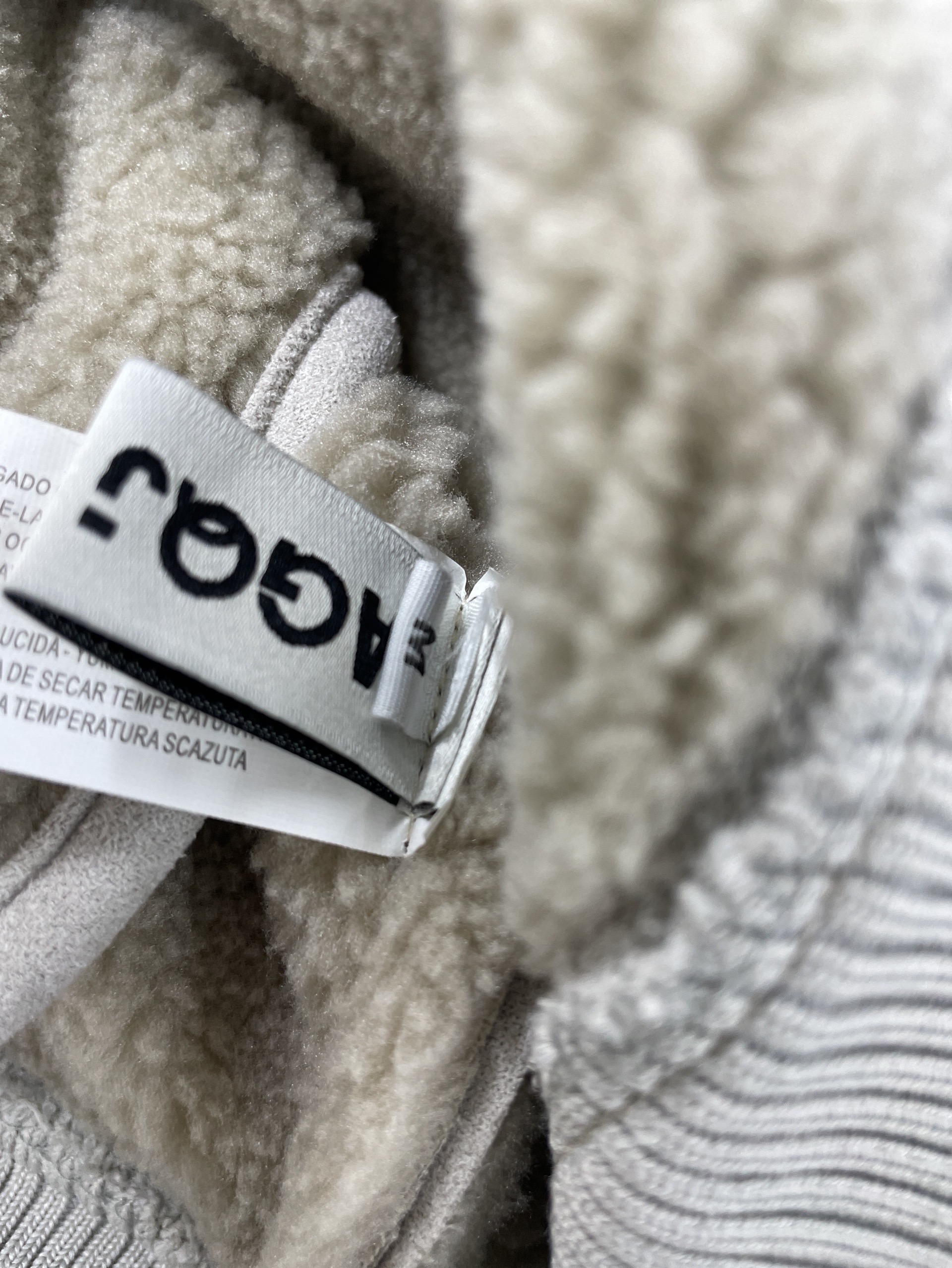 Taop&za autumn/winter new men’s casual turn-down collar faux shearling zip-up jacket 4