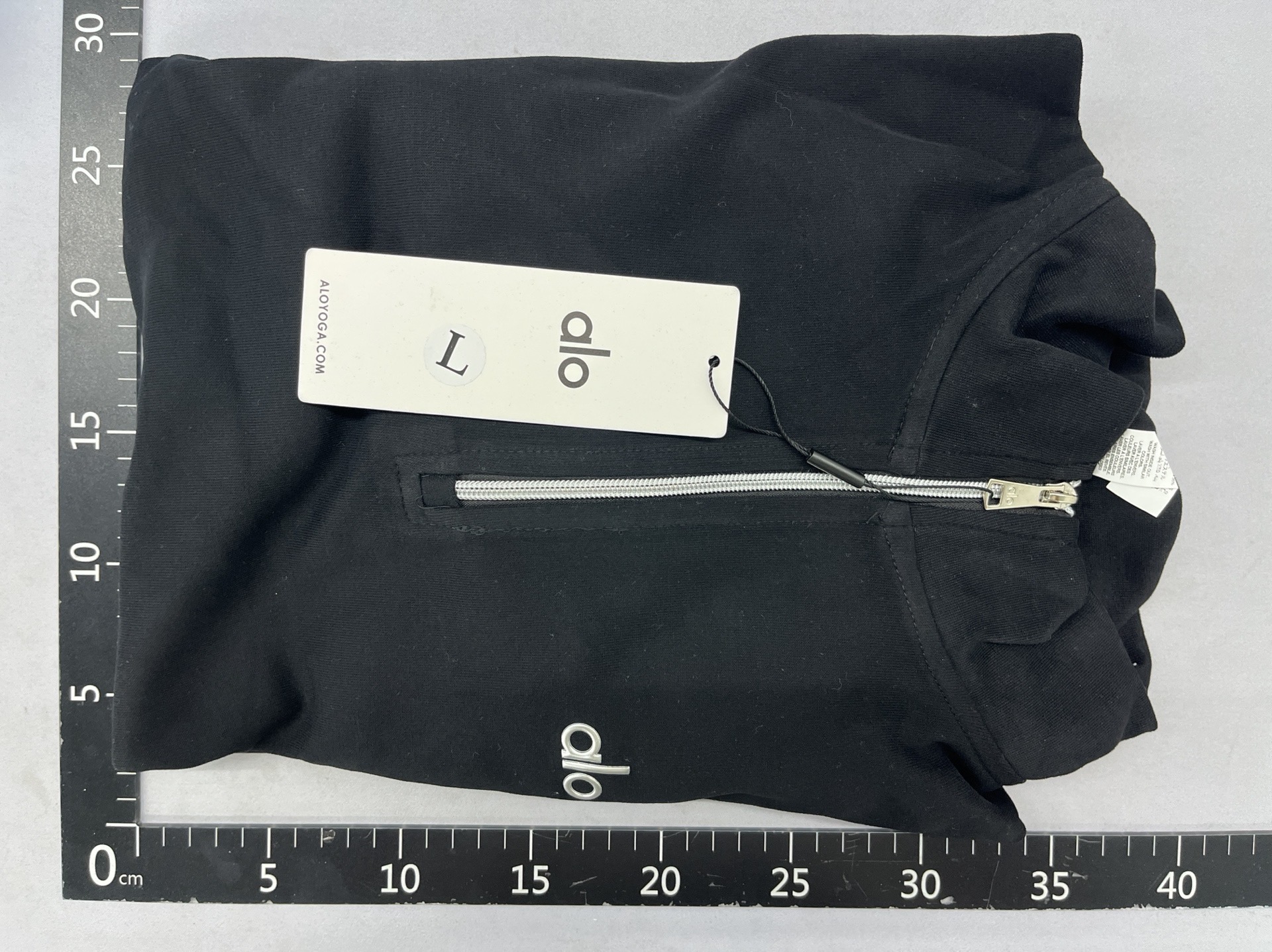 Cross-border alosweatshirt men’s and women’s same style fall and winter yoga loosejacket stand collar slimming lookoutwear fitness sports tops 5