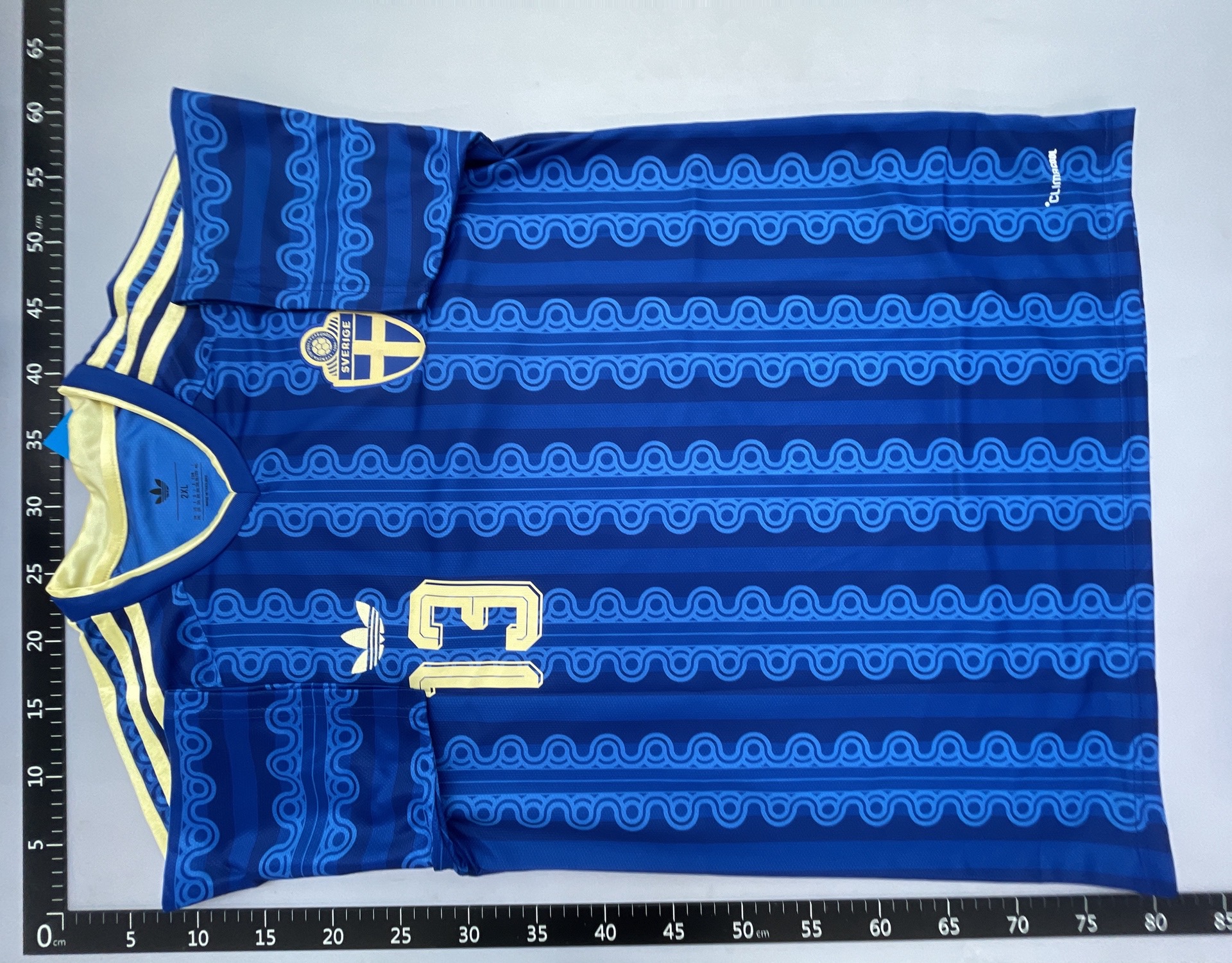 2026 sweden away football jersey no. 9 isaac no. 17 zhe kairish jersey fan edition niche style shirt 4