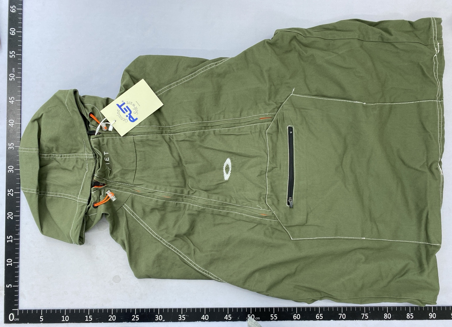 O@kley × pie distressed pullover windbreaker jacket – hooded american workwear outdoor military techwear 4