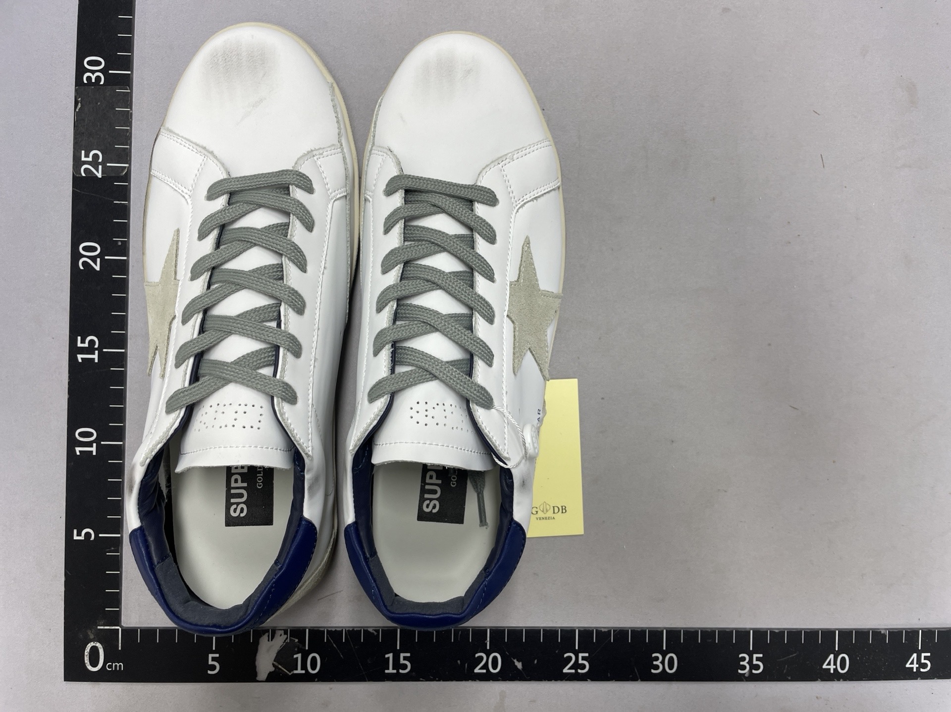 Korean gg distressed star dirty shoes for women 2025 classic easiest for match men’s sneakers hidden heel dirty cowhide white shoes 6