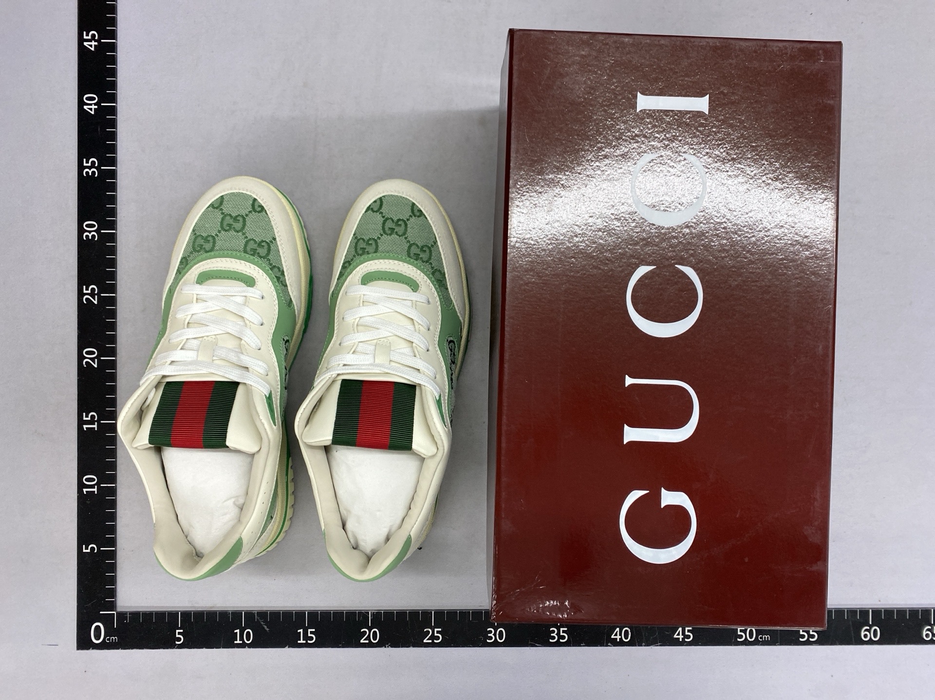 2025 new biscuit shoes genuine leather monogram flat bottom couple retro sports casual trendy color block printed white shoes 7
