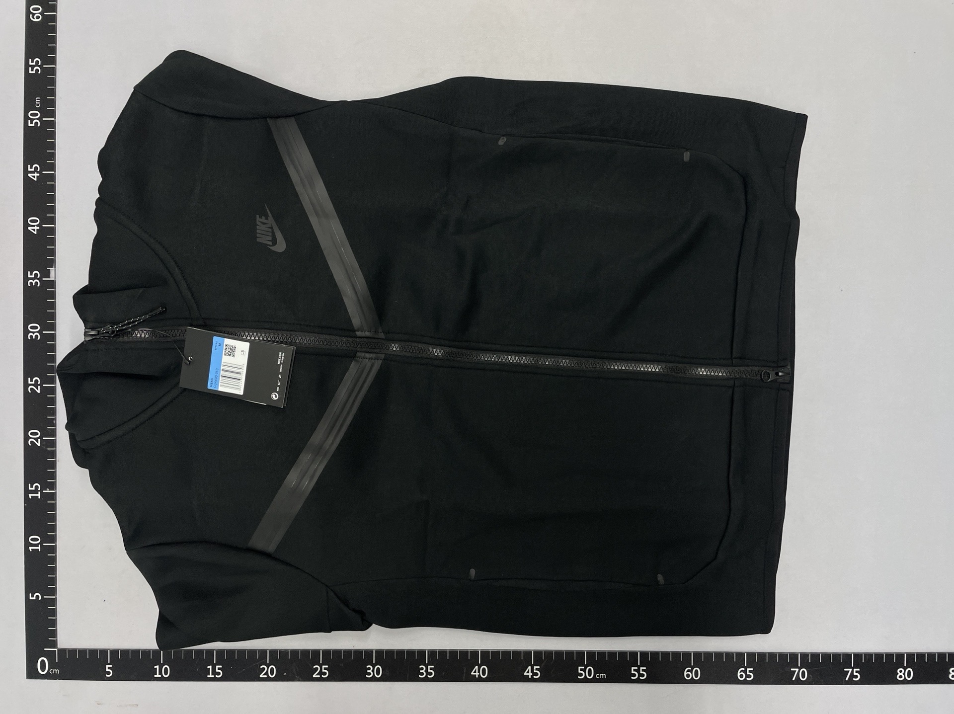 Men’s cross-border sports set: air layer cotton knit hooded zip-up jacket & sweatpants – perfect for spring and autumn activewear 6