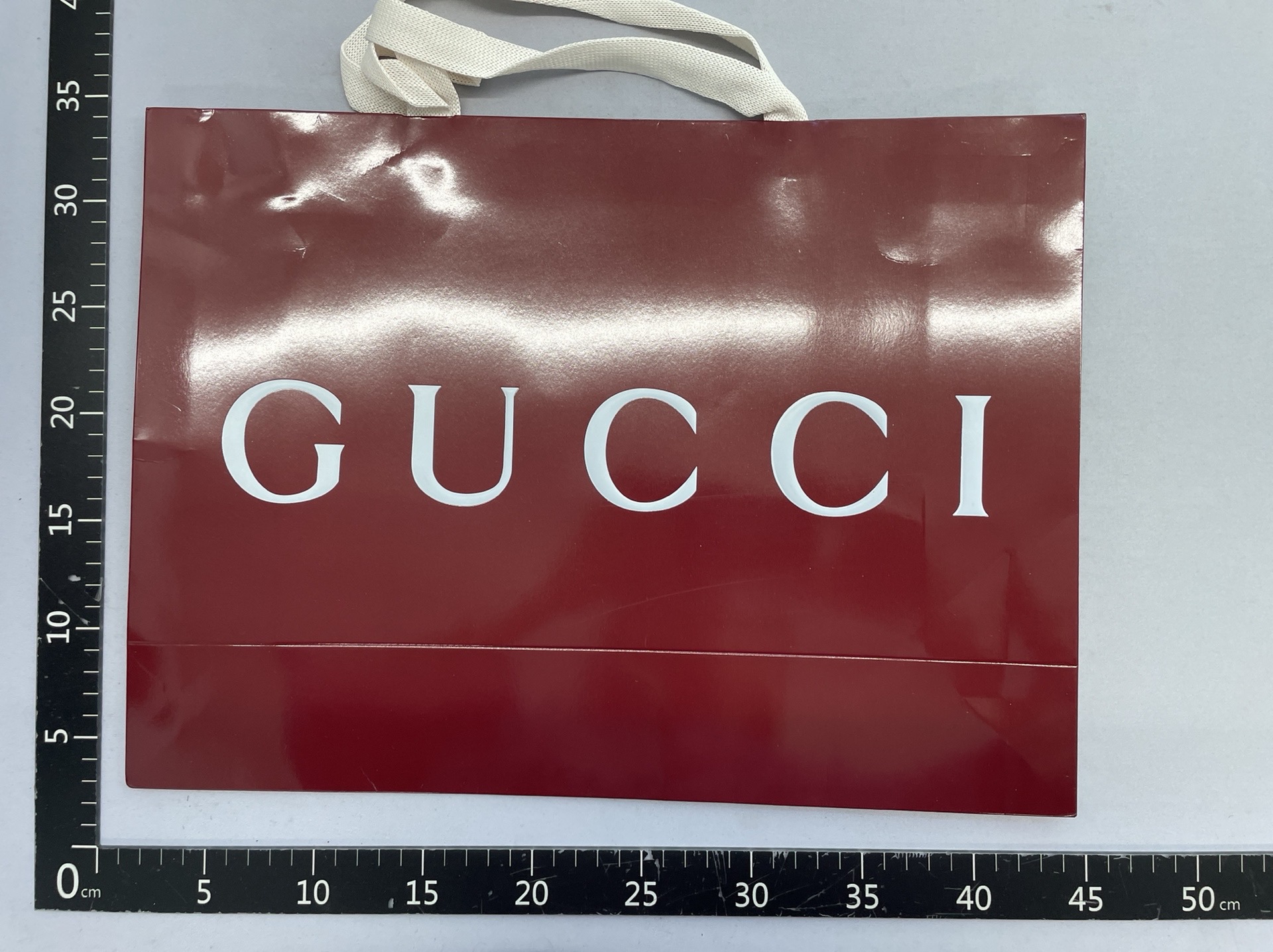 Drop shipping gu gujia new arrival paper bag red packaging box satchel bag belt scarf bag box in stock 3