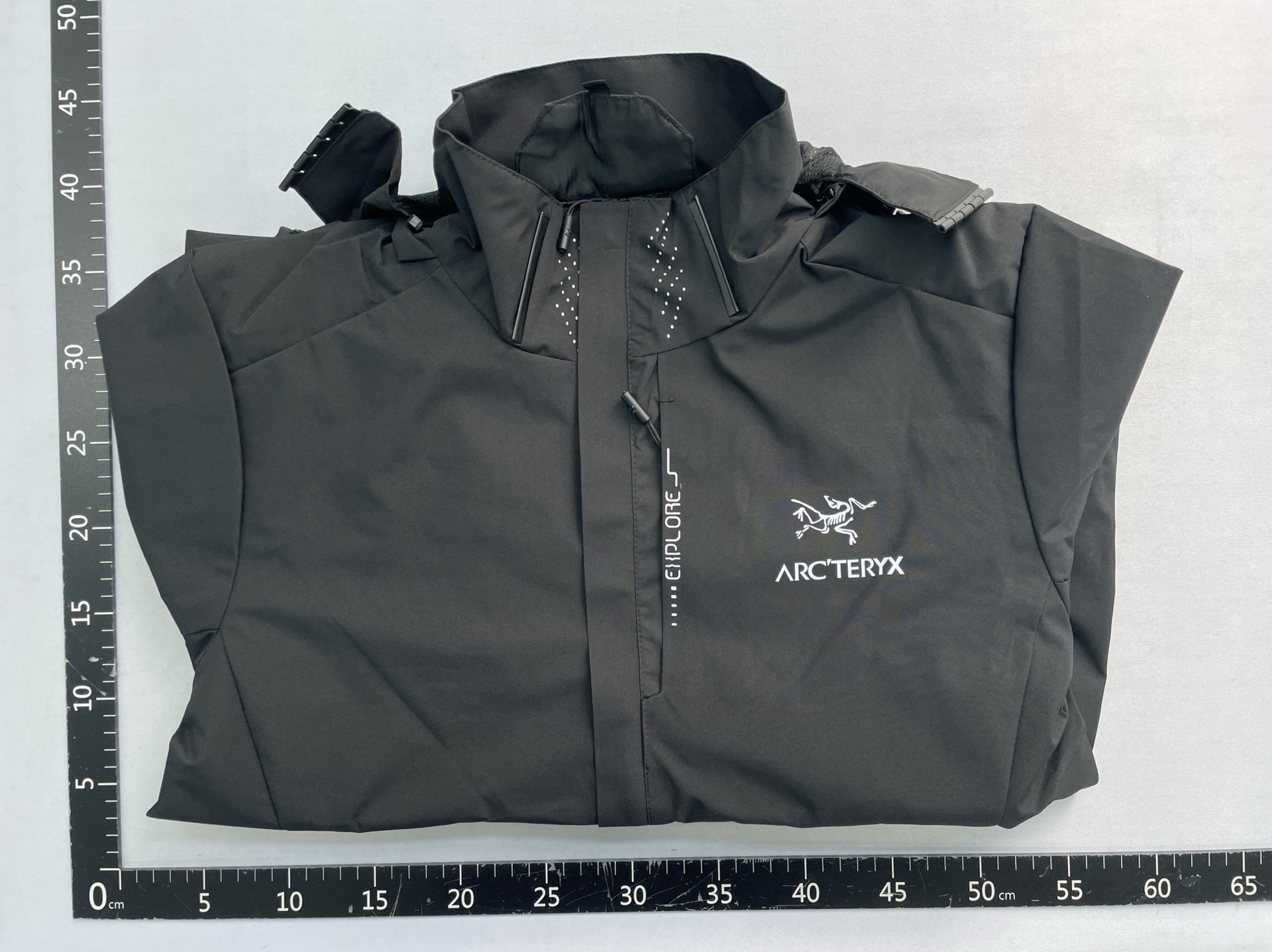 Hot air outdoor jacket seamless taped windproof waterproofpure color sports hooded jacketoutwear 5