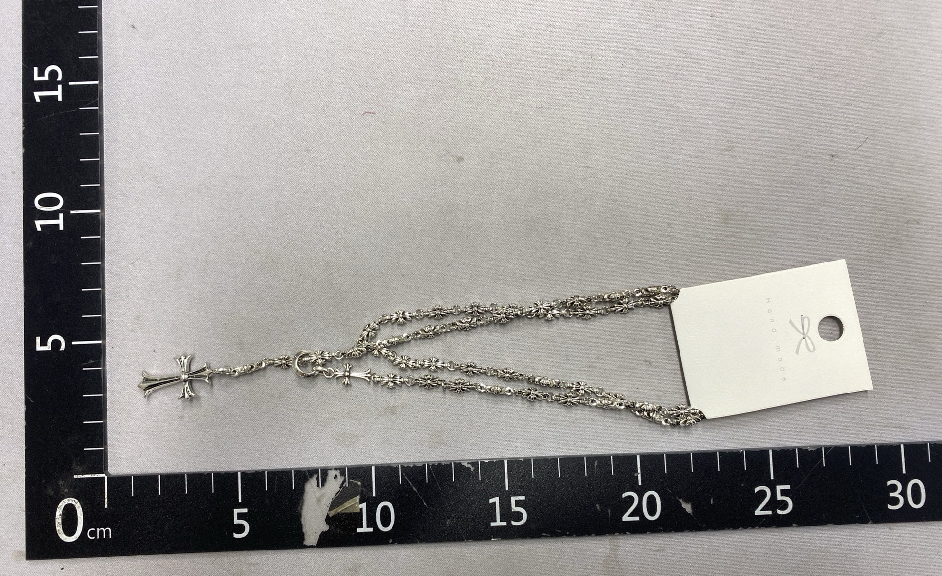 Classic cross necklace men’s cross set chain women’s ins trendy fashion trendy brand fashionable sweet cool neutralsweatshirt chain 3