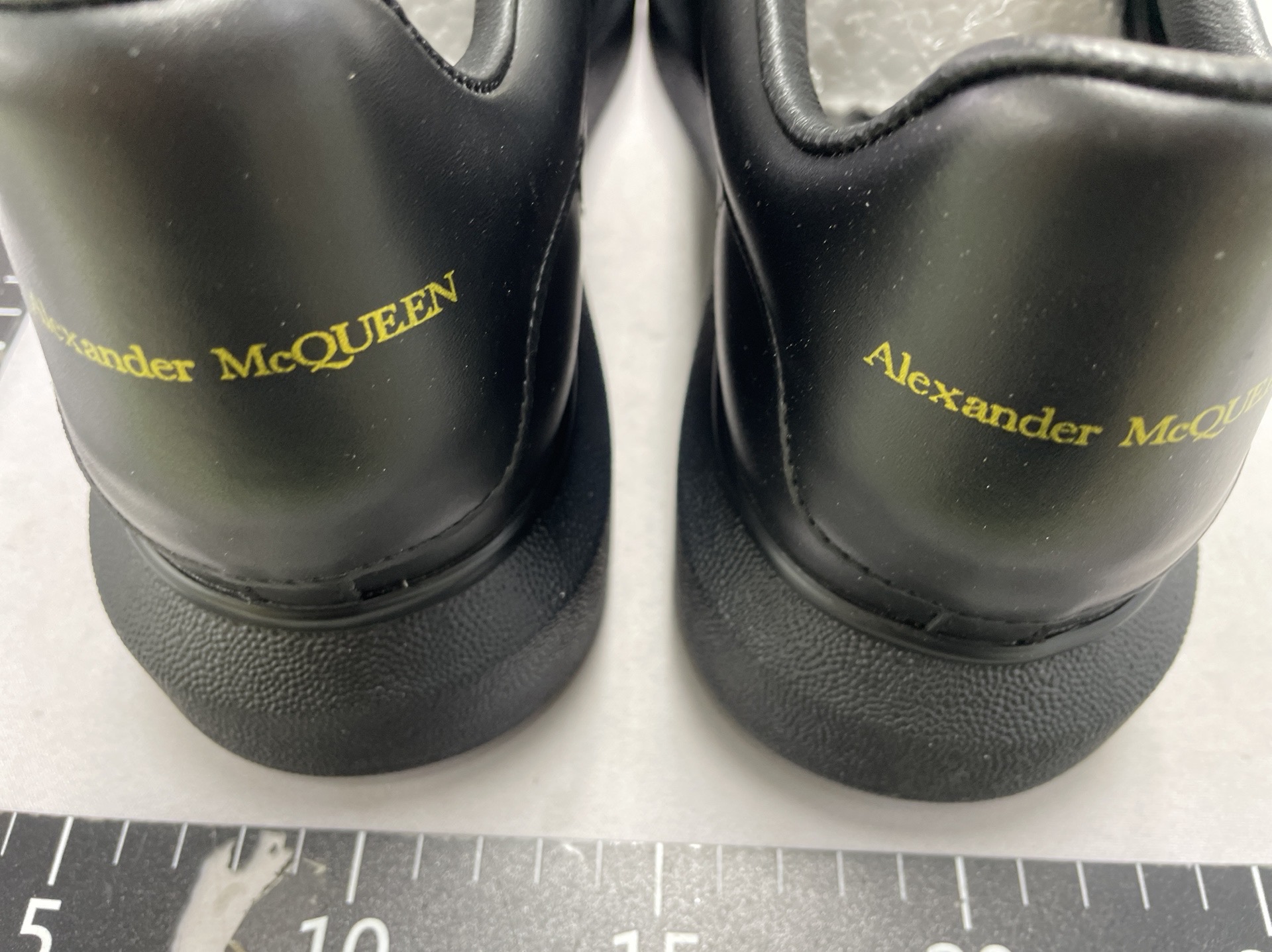 High version mcqueen white shoesflats genuine leather thick solehidden heel sneakers casualeasiest for matchcoupleplatform shoes sneakers 5