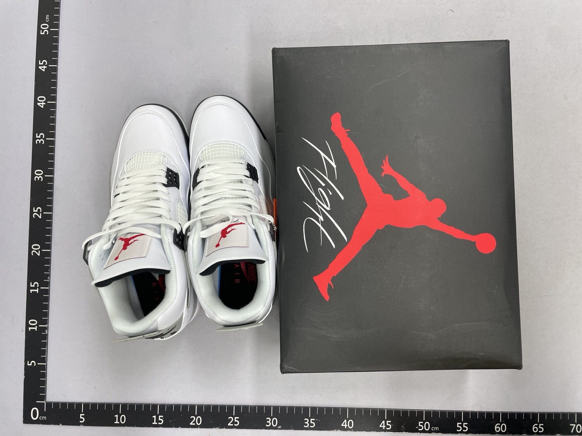 Putian aj4 pure original shoes basketball shoes wear-resistant sneakers men’s height increasing sports shoes women’s cross-border white cement electric mother 6
