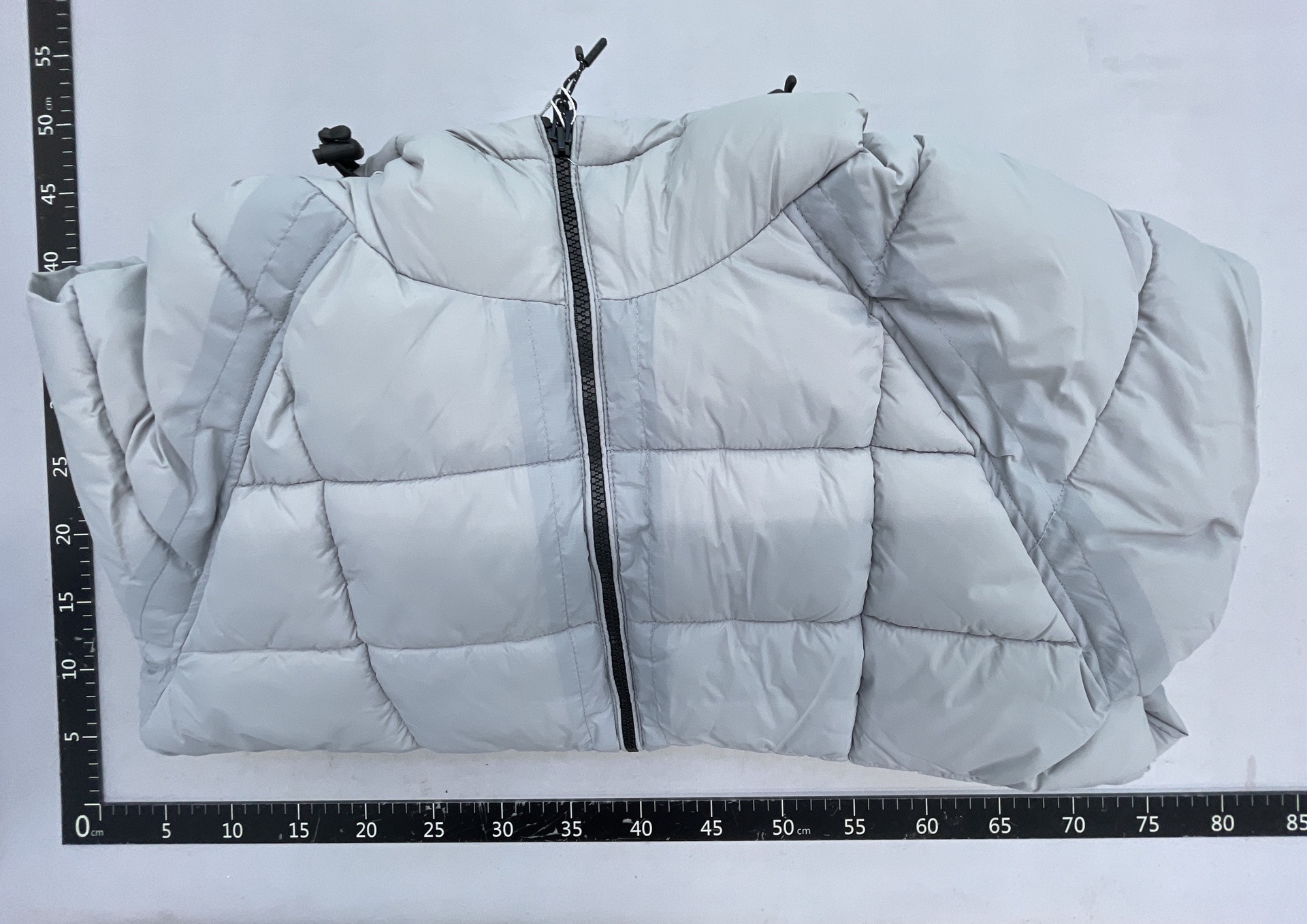 Export pure color seam cotton jacket for men and women, same style fw24 hooded winter fashion versatile style [snapshot] 5