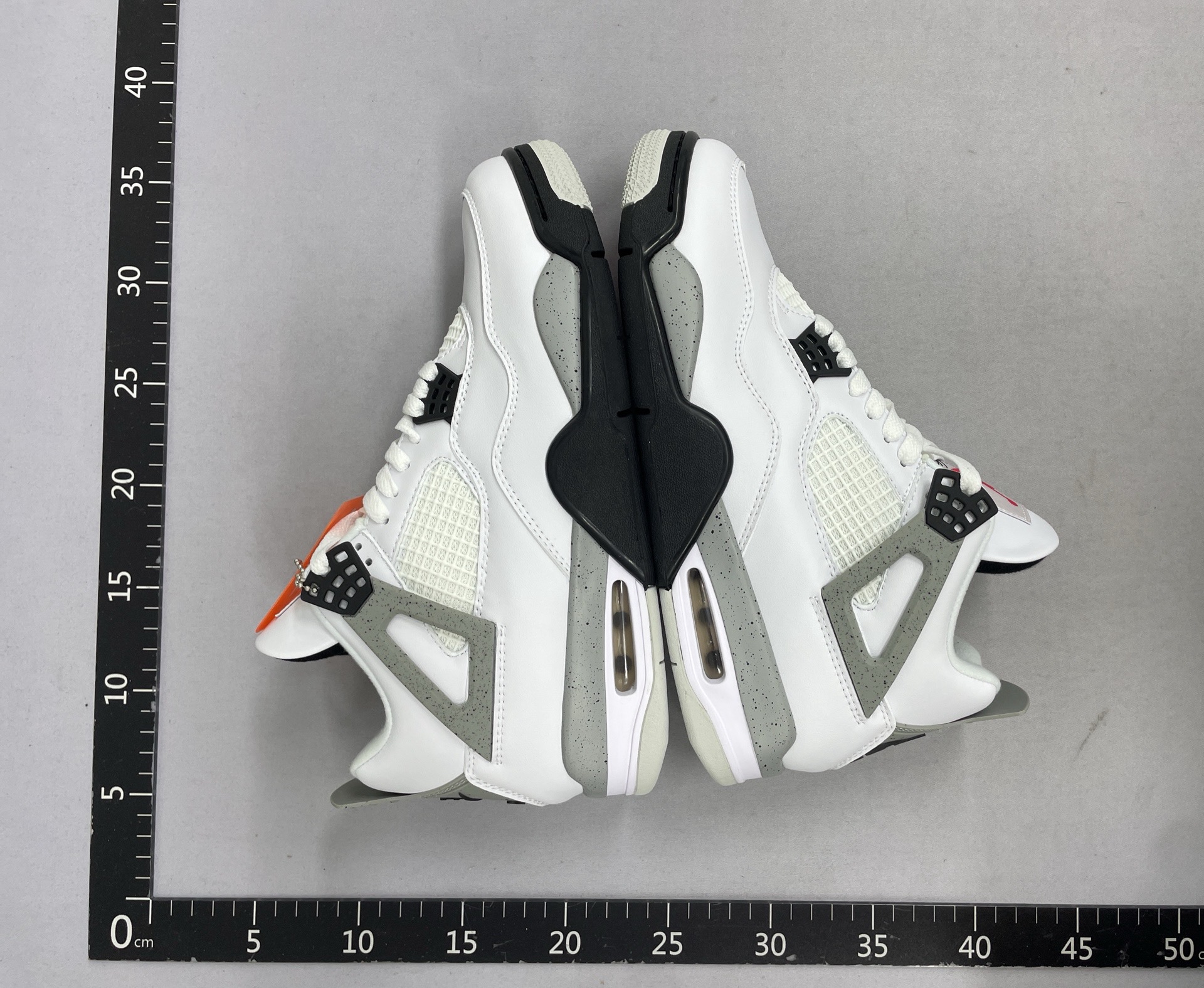 Putian aj4 pure original shoes basketball shoes wear-resistant sneakers men’s height increasing sports shoes women’s cross-border white cement electric mother 4