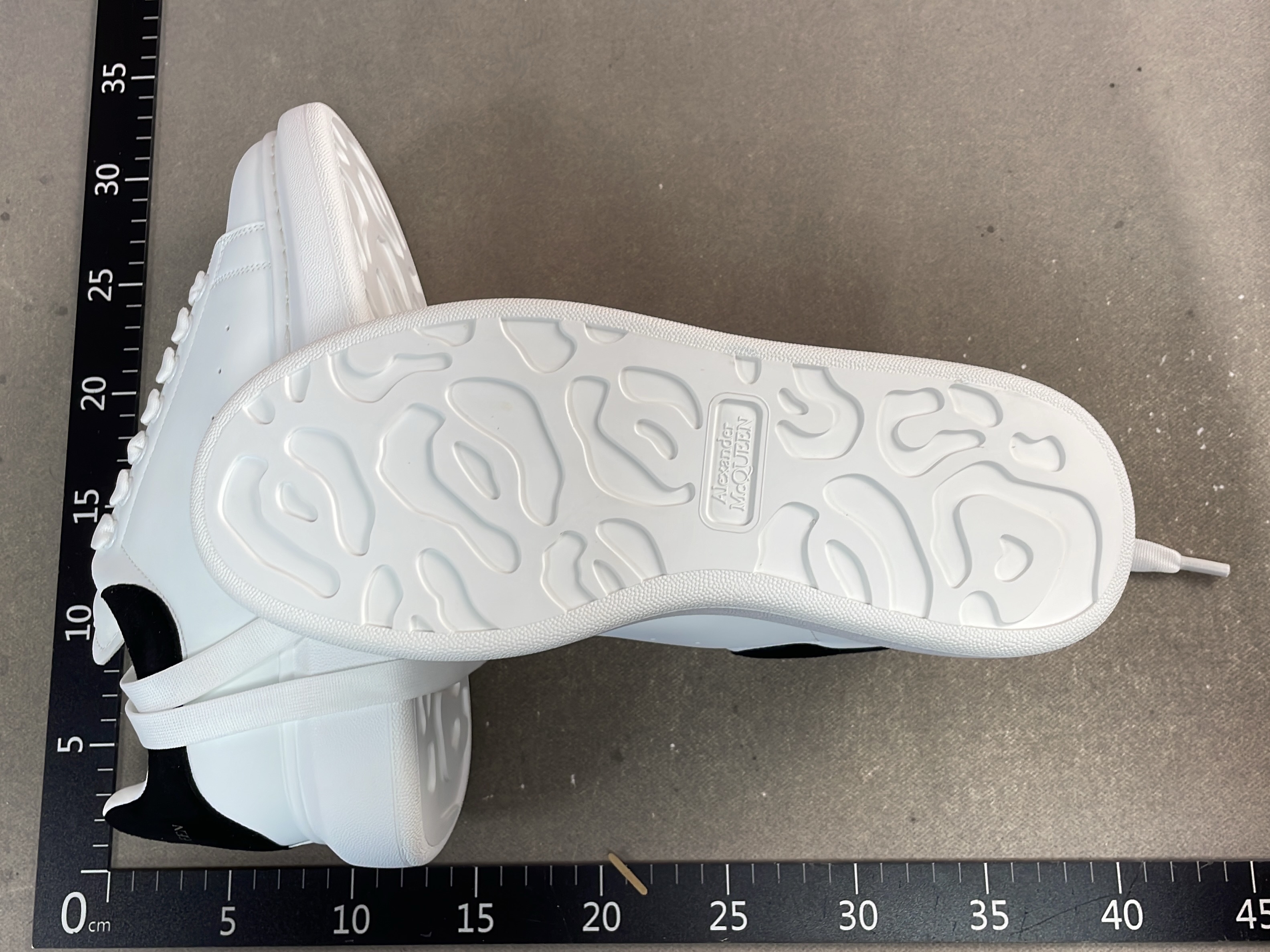 White sneakers spring 2024 sports shoes thick sole inner height increasing casual sneakers-pa 4