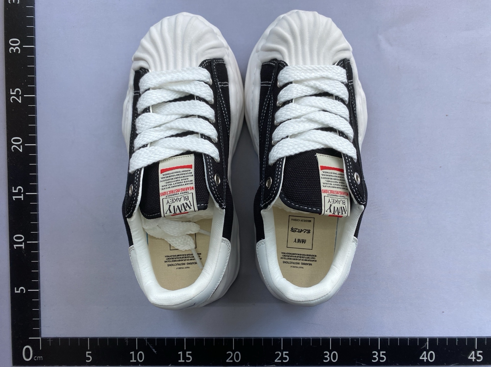 Mihara yasuhiro dissolving shoes men’s white shoes canvas shoes genuine shell toe thick sole heightened sneakers women’s trendy brand 3