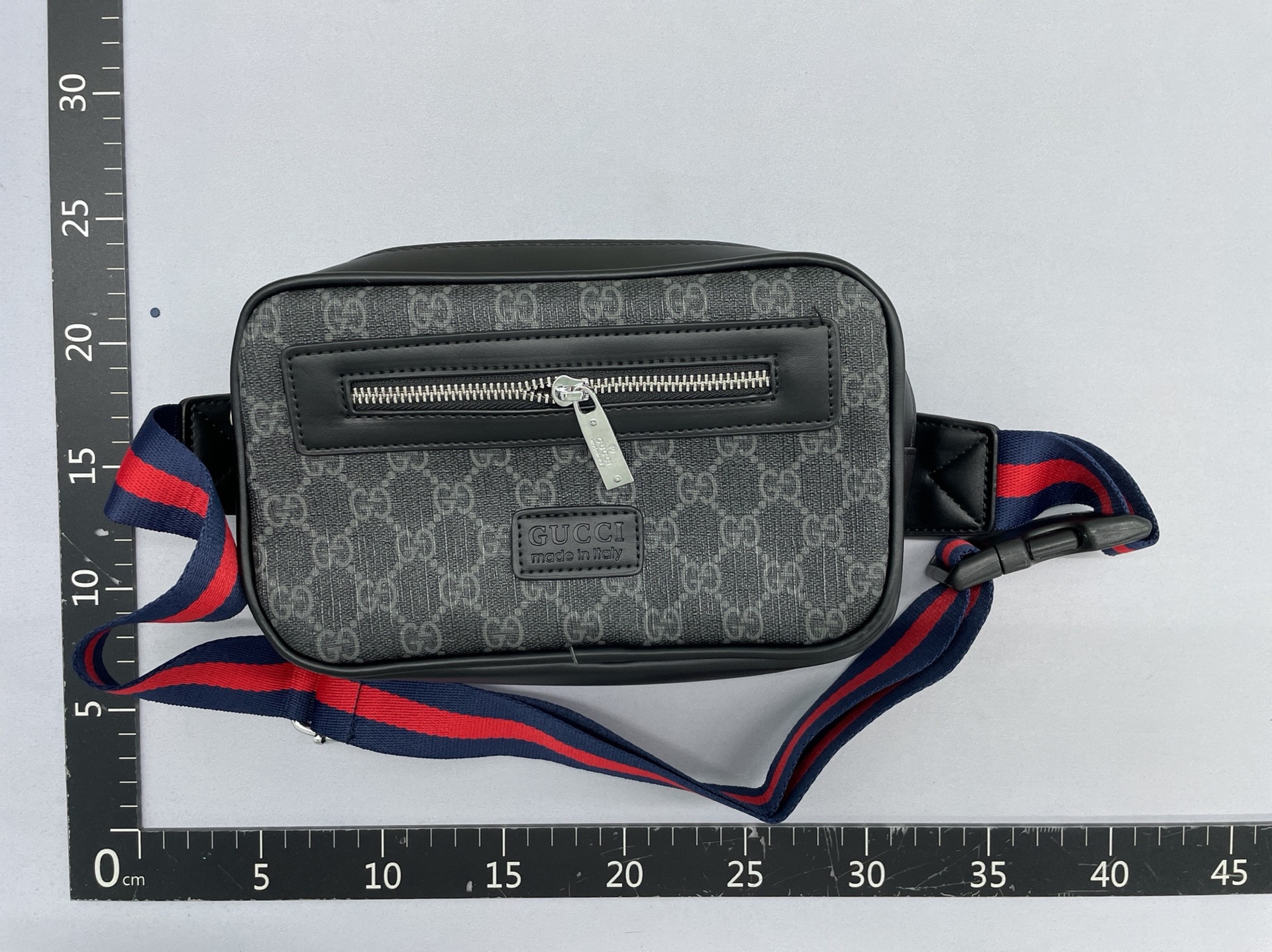 3304 men’s crossbody bag – cool & edgy style – 3304 solid black chest bag 3