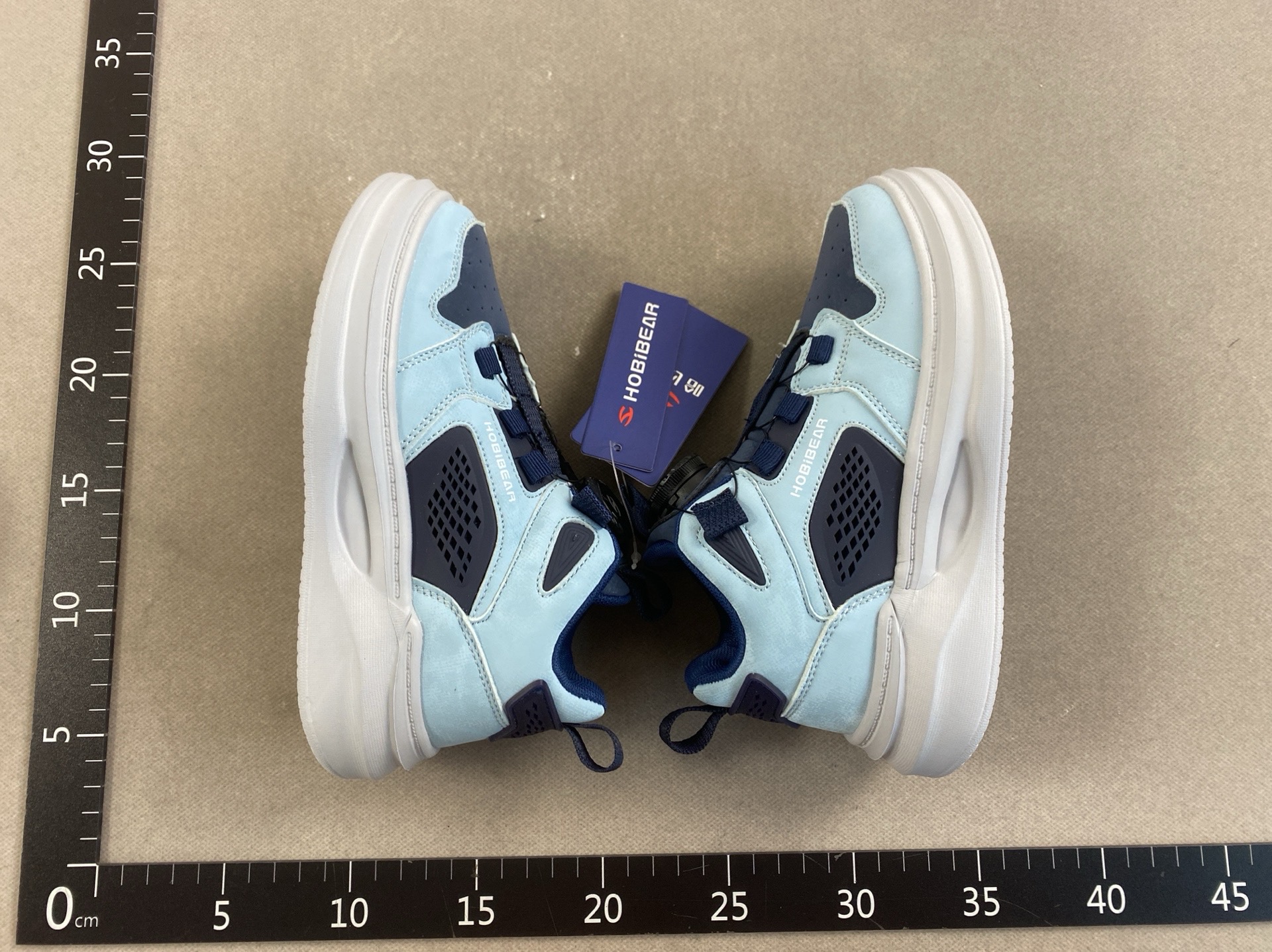 Habi bear leather surface autum children’s shoes rotate buckle sneakers boys sports shoes girls running shoes white shoes one piece dropshipping 5