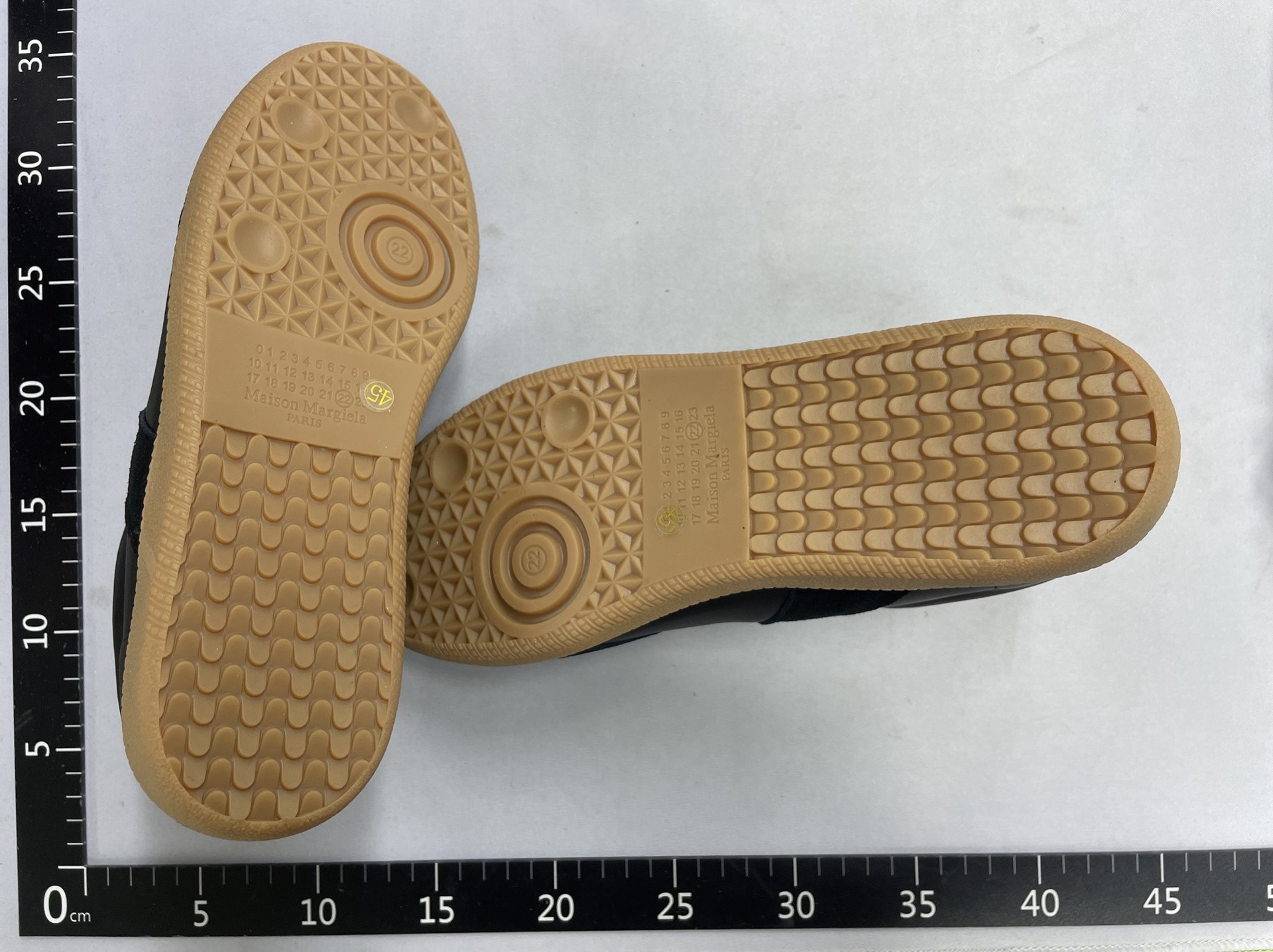 Fashion pure original mm6retro german training shoes casual sneakers white shoesflats cowhide agan shoes cross-border 3