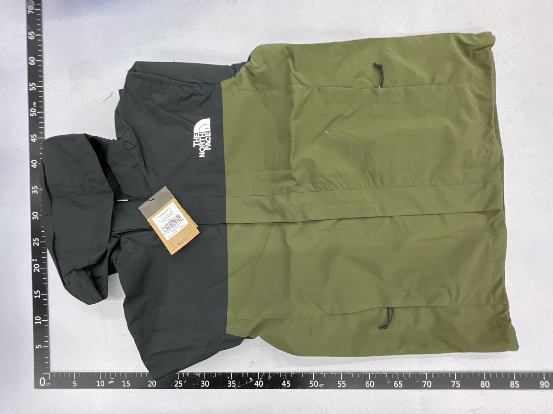 Cross-border export spring/autumn windbreaker tnf windproof jacket hooded outerwear north face embroidered logo loose fit outdoor 3
