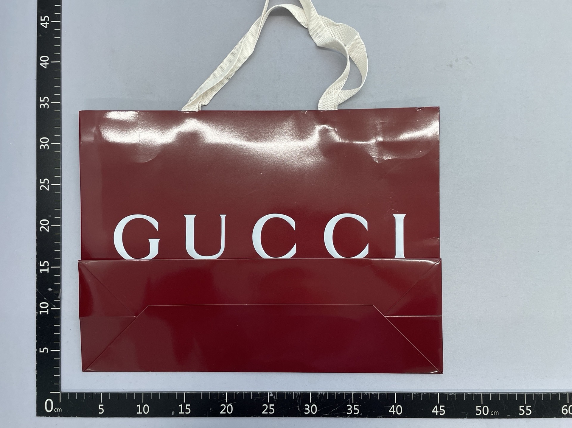 Drop shipping gu gujia new arrival paper bag red packaging box satchel bag belt scarf bag box in stock 4
