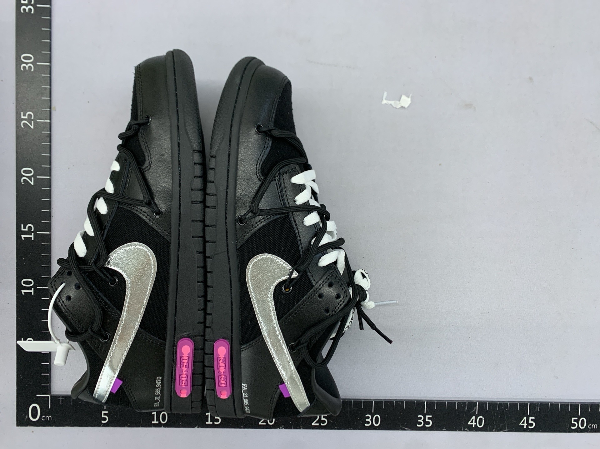 [only sell pure originals] off white x low the 50 ow nike co-branded low-top retro sneakers casual shoes sneakers 4