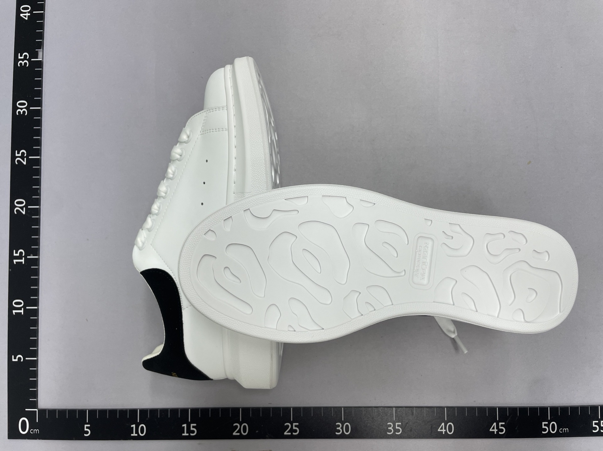 Mcq classic white shoes 3