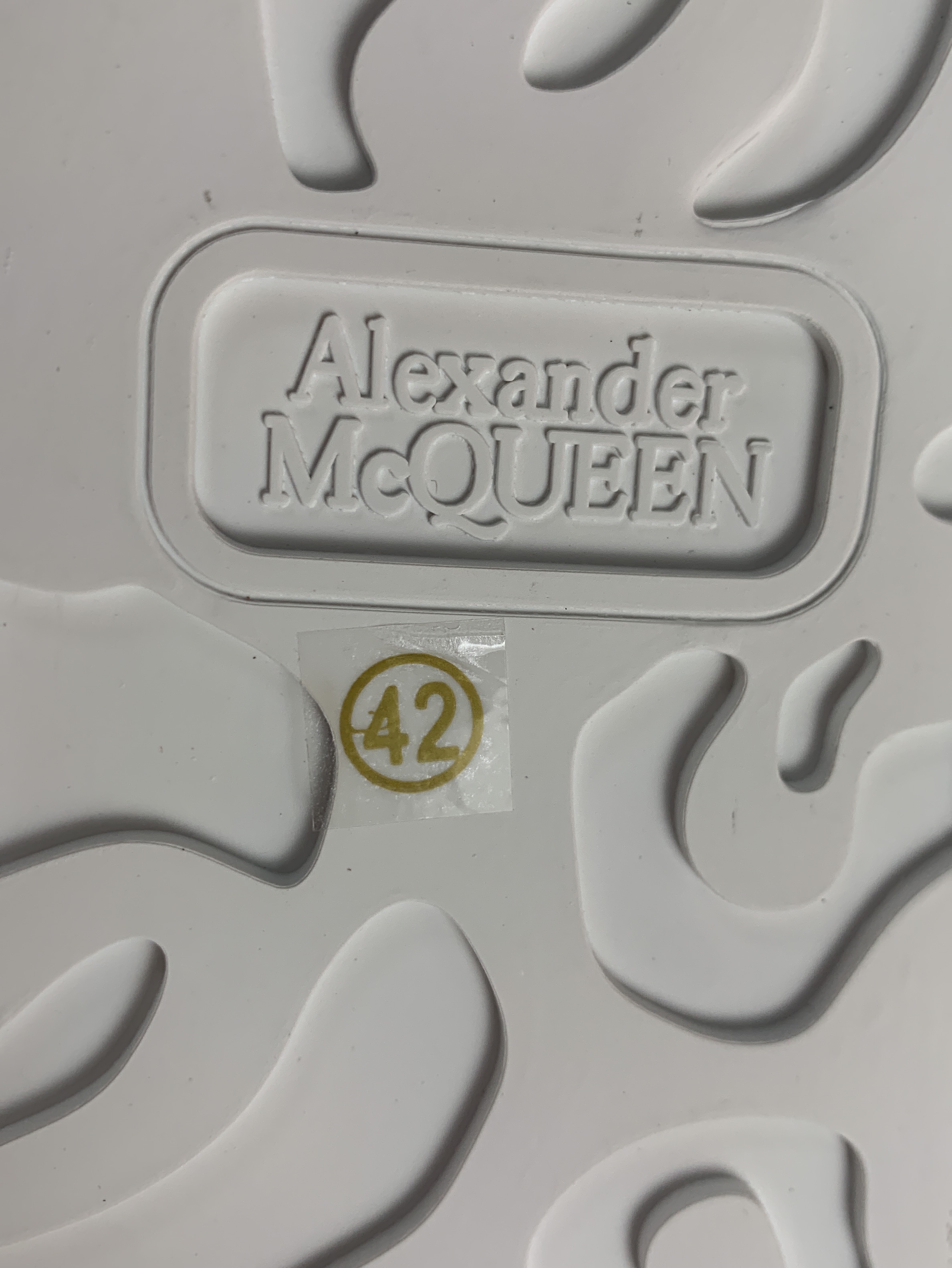 Mq mcqueen white shoes women’s spring new arrival round toe tie backeasiest for matchthick sole hidden heel sports casual sneakers men 5