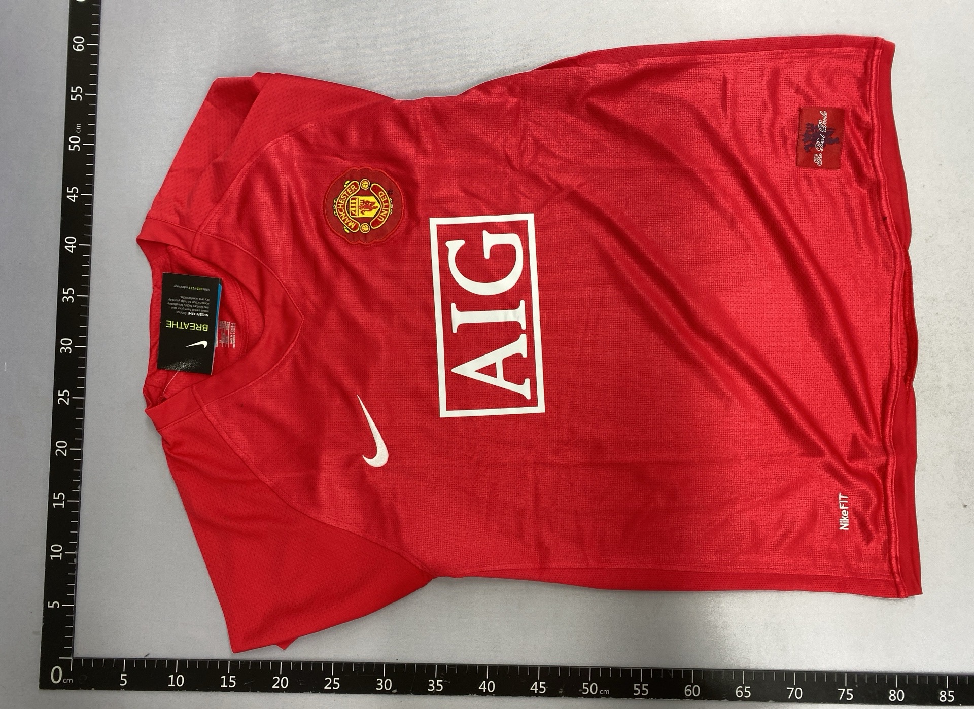 Best sellingretro manchester united short-sleeved t-shirt embroider jersey cross-border football jersey sportswear football jersey 4