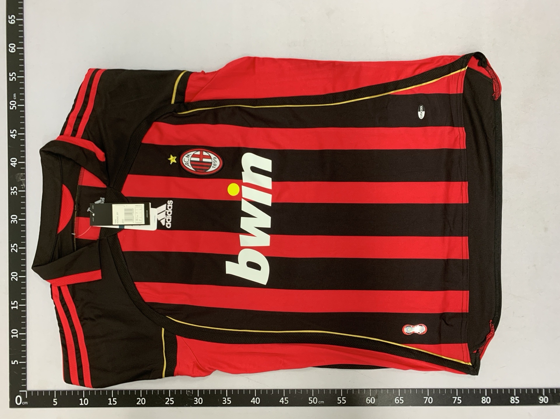 06/07 ac milan football jersey – kaka, inzaghi, maldini – long sleeve/short sleeve – custom number – classic retro 4