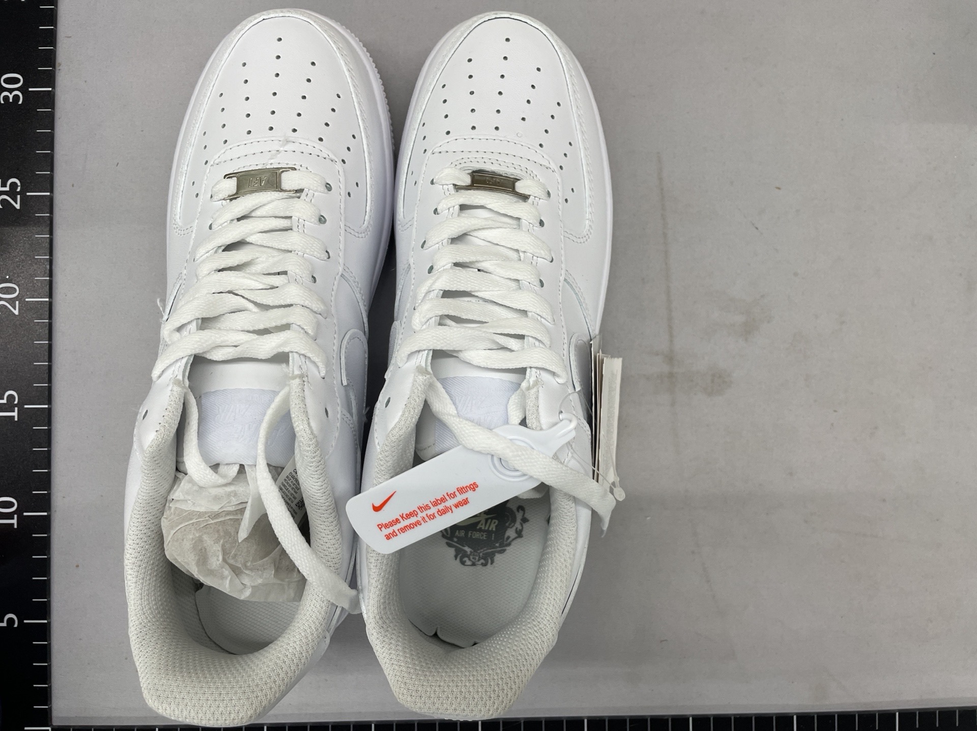 【limited stock – around a hundred pairs】authentic grade 1 air force 1 low top white sneakers. all white, thick leather upper, brand new in original box. factory liquidation. once they’re gone, they’re gone! may have minor imperfections that don’t affect wear. if you’re a perfectionist, please don’t purchase 6